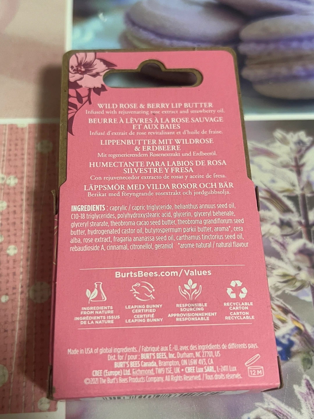 Burt's Bees Wild Rose & Berry Lip Butter - photo 2