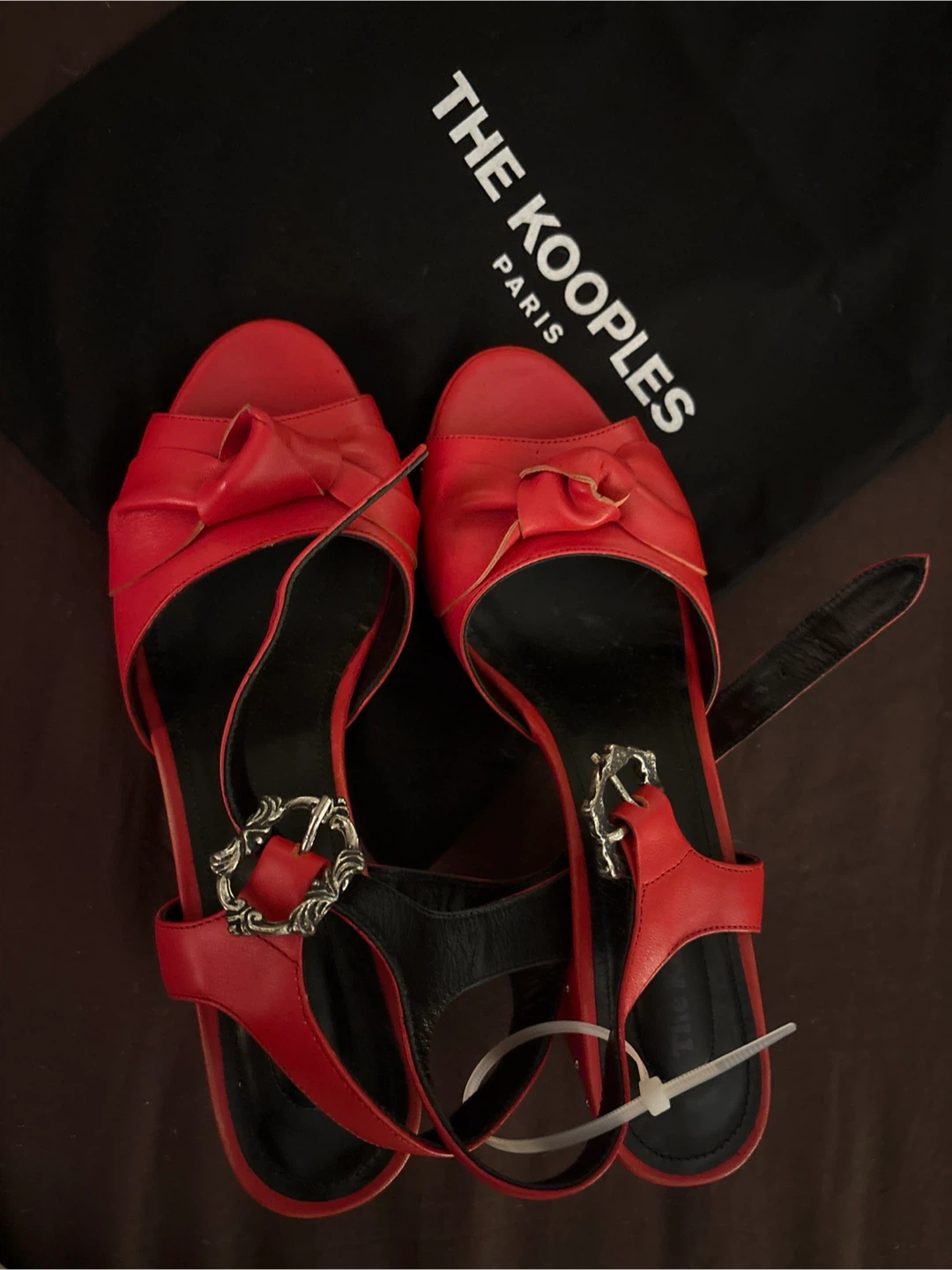The Kooples red leather heels - photo 4