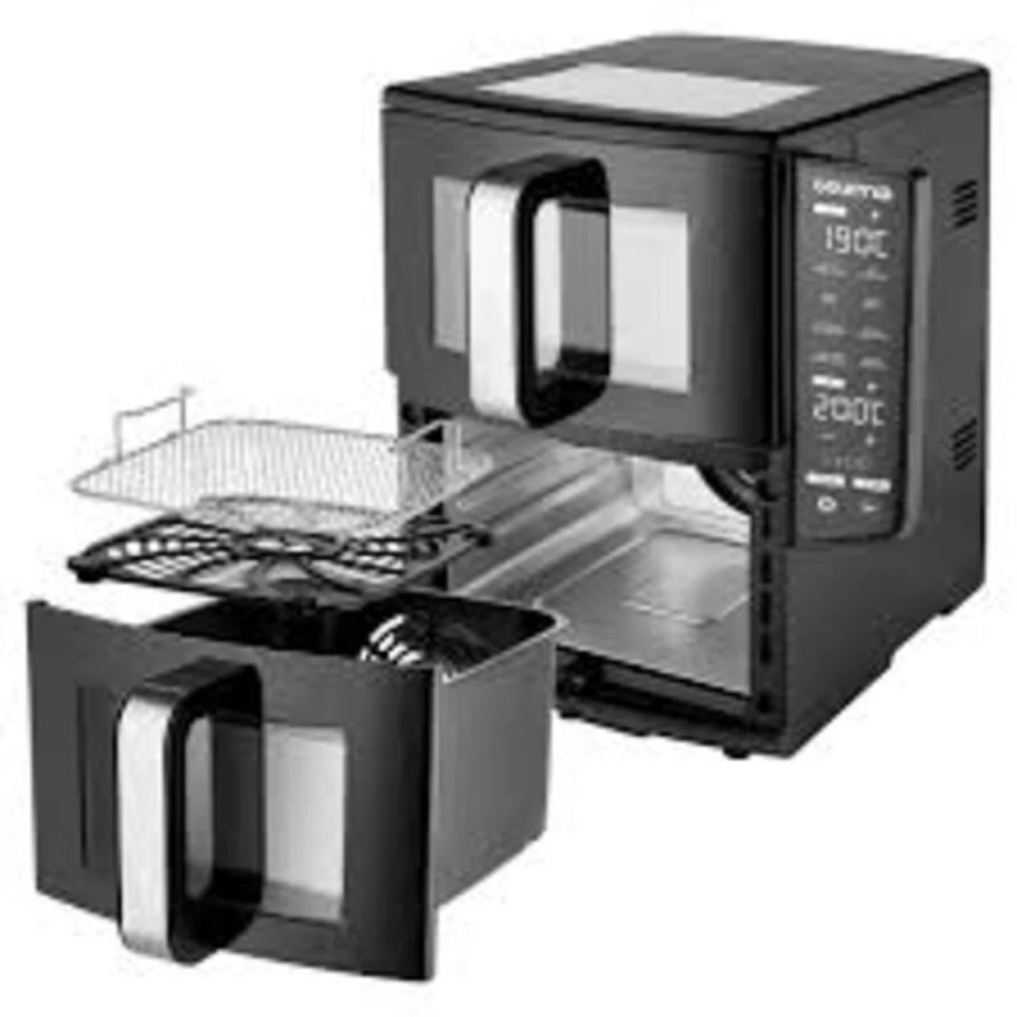 Moving out- Gourmia 4-Dish Dual Basket Air Fryer