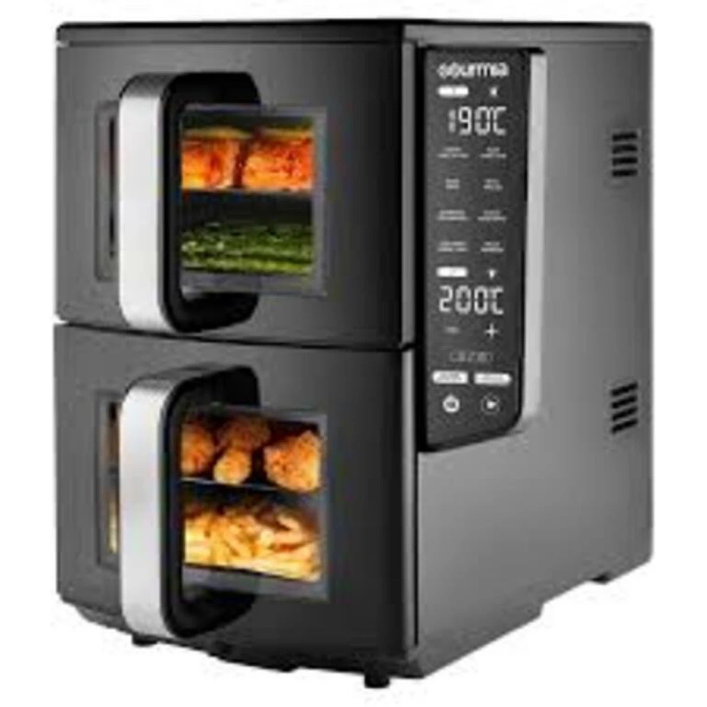 Moving out- Gourmia 4-Dish Dual Basket Air Fryer - photo 2