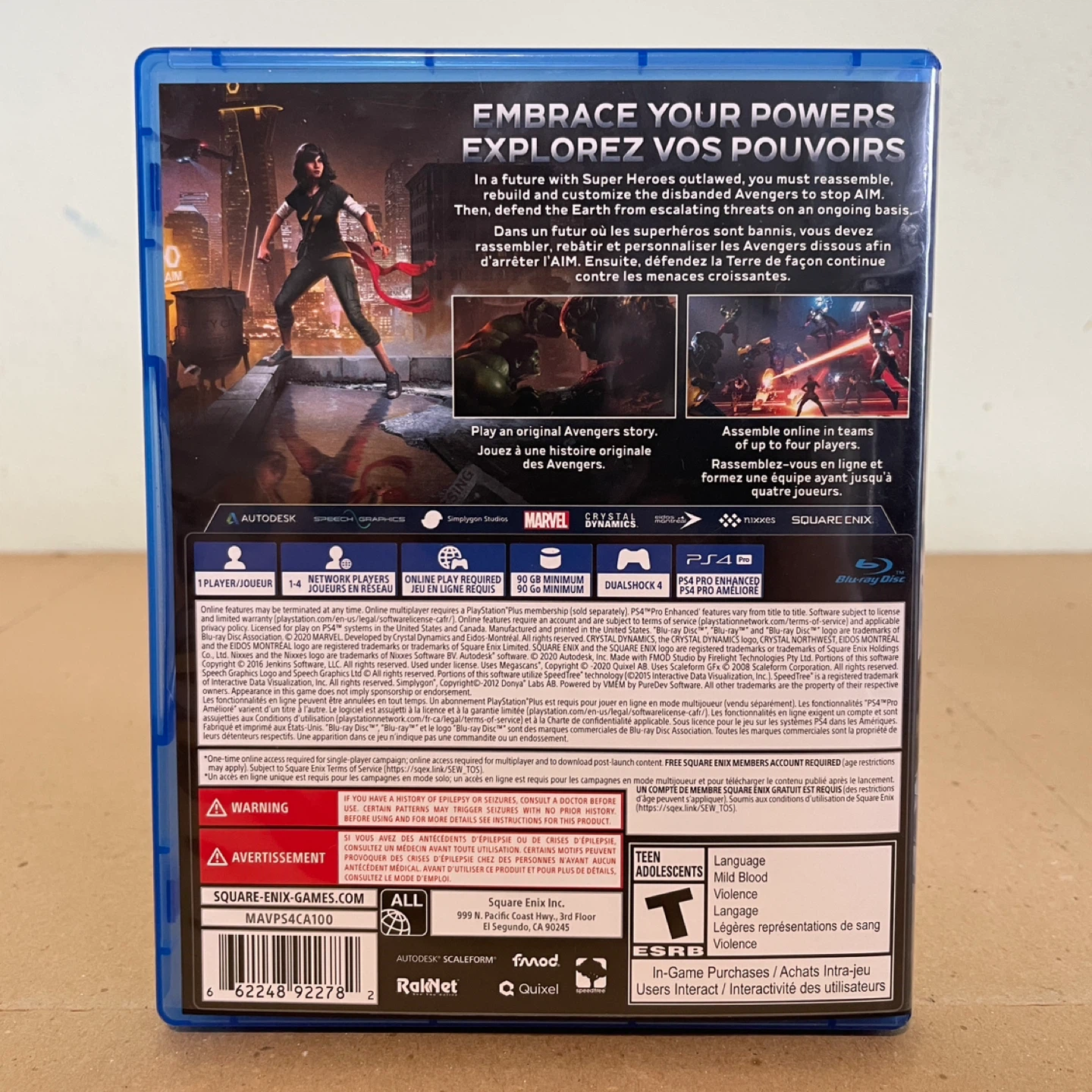 Marvel's Avengers PS4 Game - photo 3
