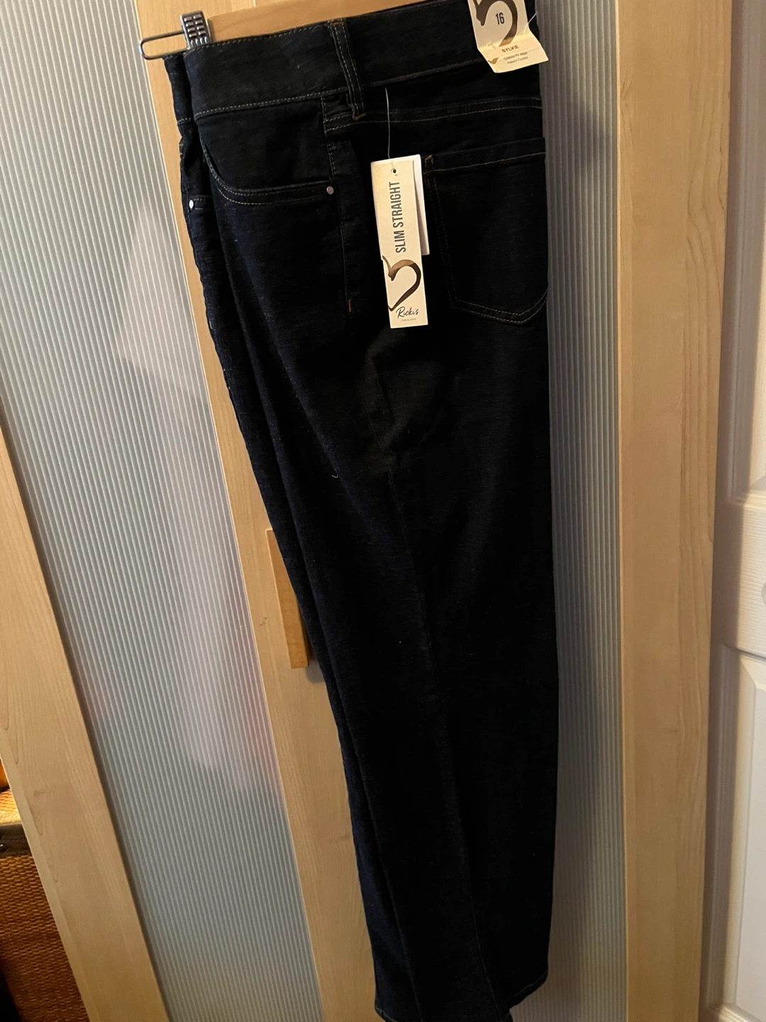 Jeans- Ricki's Sylvie Slim Straight style  - Size 16, new