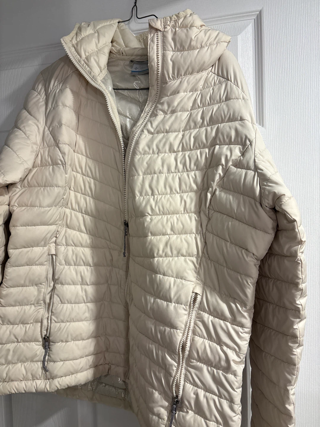 Beige ladies Columbia jacket