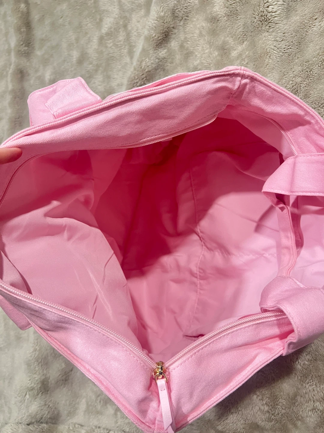 Victoria's Secret Pink Striped Tote Bag - photo 3