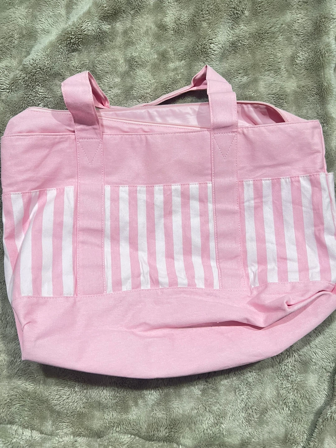 Victoria's Secret Pink Striped Tote Bag - photo 2