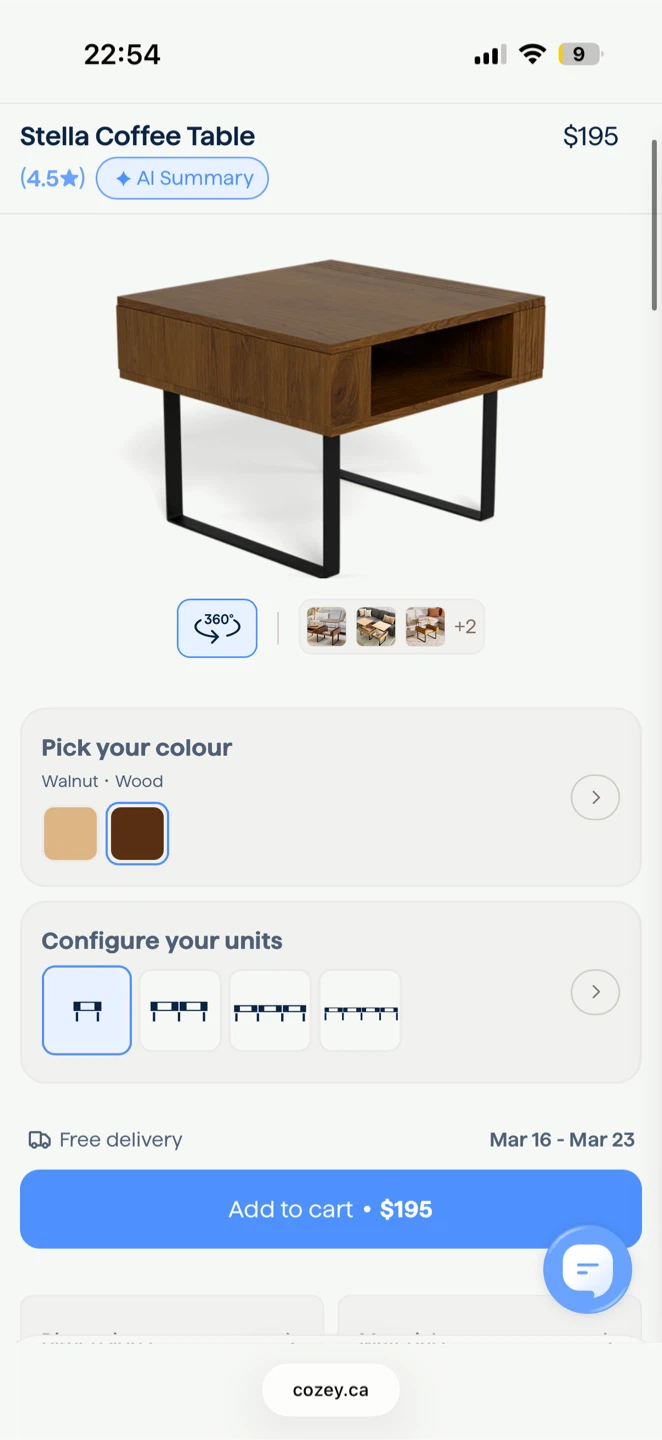 Cozey Stella Coffee Table - photo 4