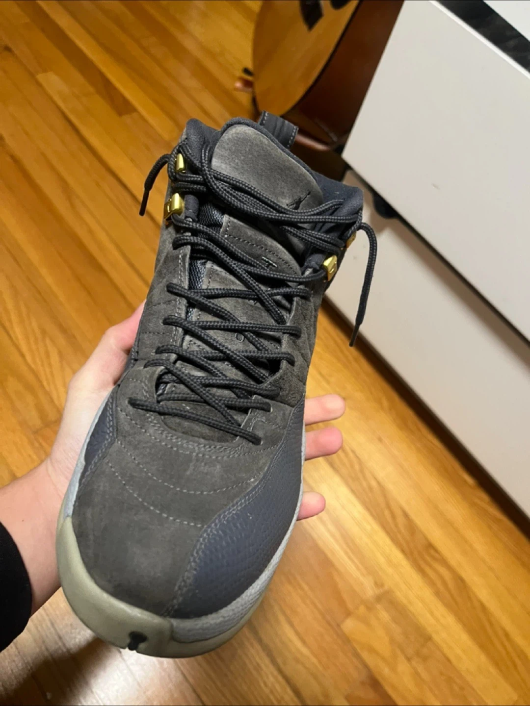 Air Jordan 12 "Dark Grey" Sneakers - photo 2