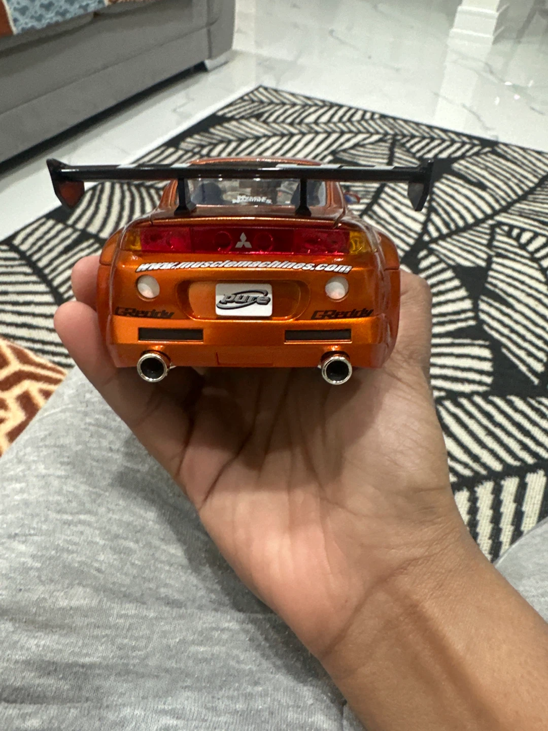 ‘97 Mitsubishi Eclipse GST Diecast 1:24 Toy - photo 5