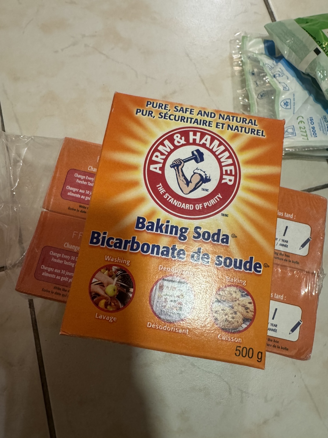 Arm & Hammer Baking Soda 500g 5 packs