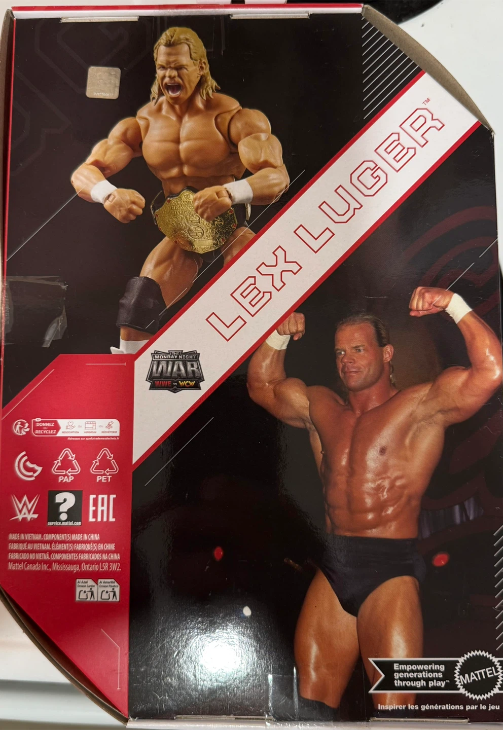 Mattel WWE Ultimate Edition Lex Luger Action Figure - photo 2