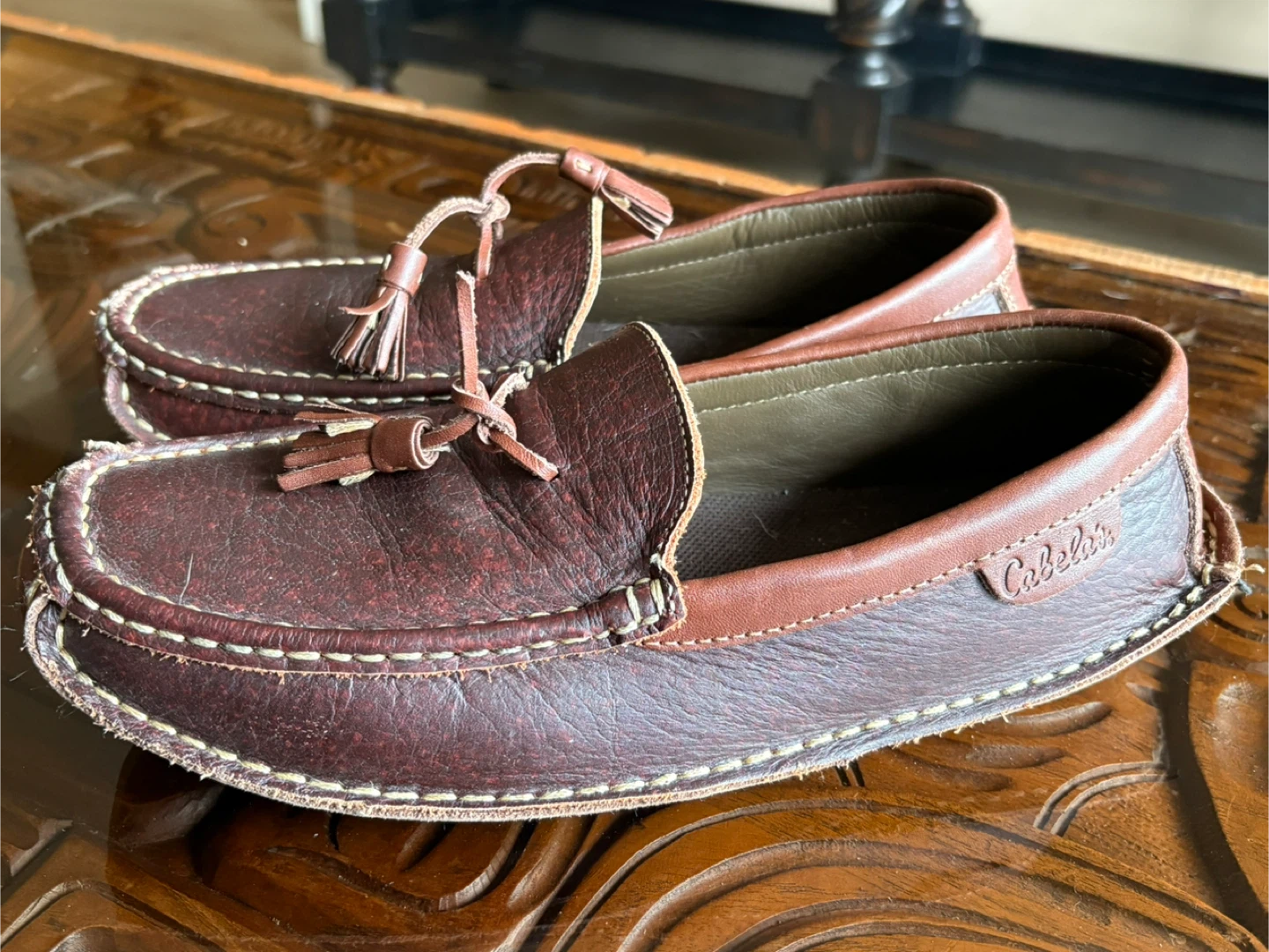 Cabela's Men's Driving Moccasin Shoes - photo 5
