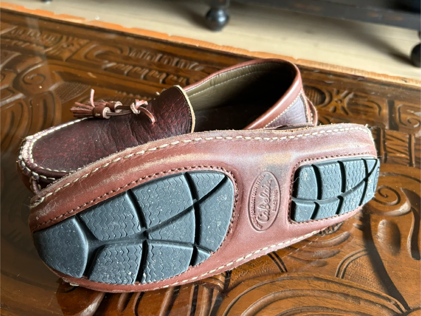 Cabela's Men's Driving Moccasin Shoes - photo 4