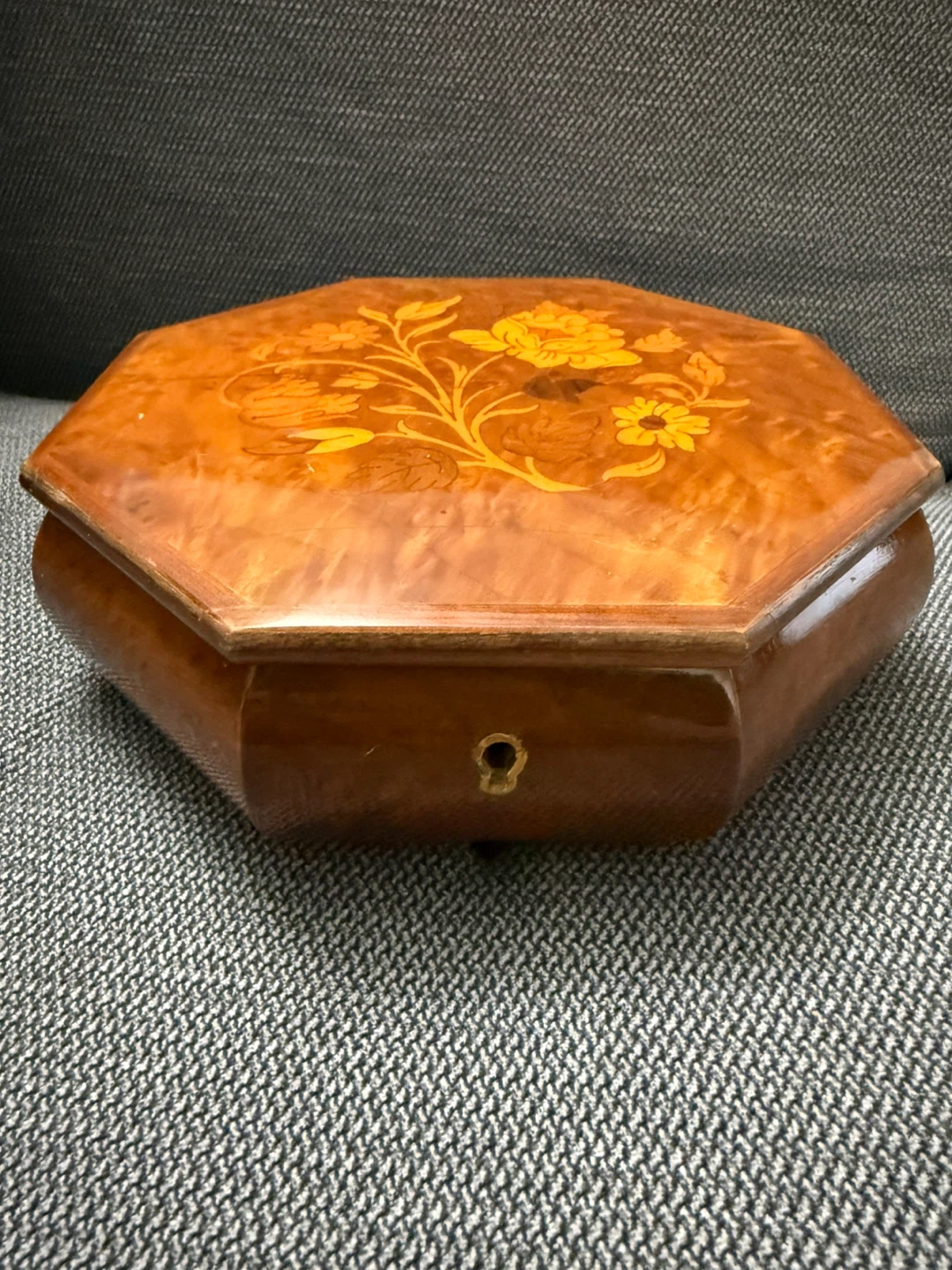 Vintage Wooden Music Box