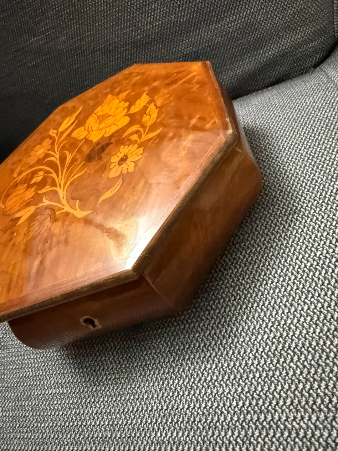 Vintage Wooden Music Box - photo 3
