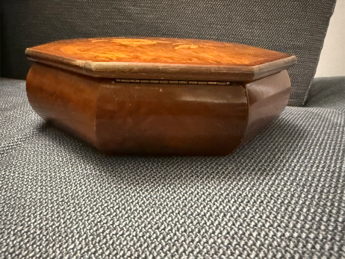 Vintage Wooden Music Box - photo 5