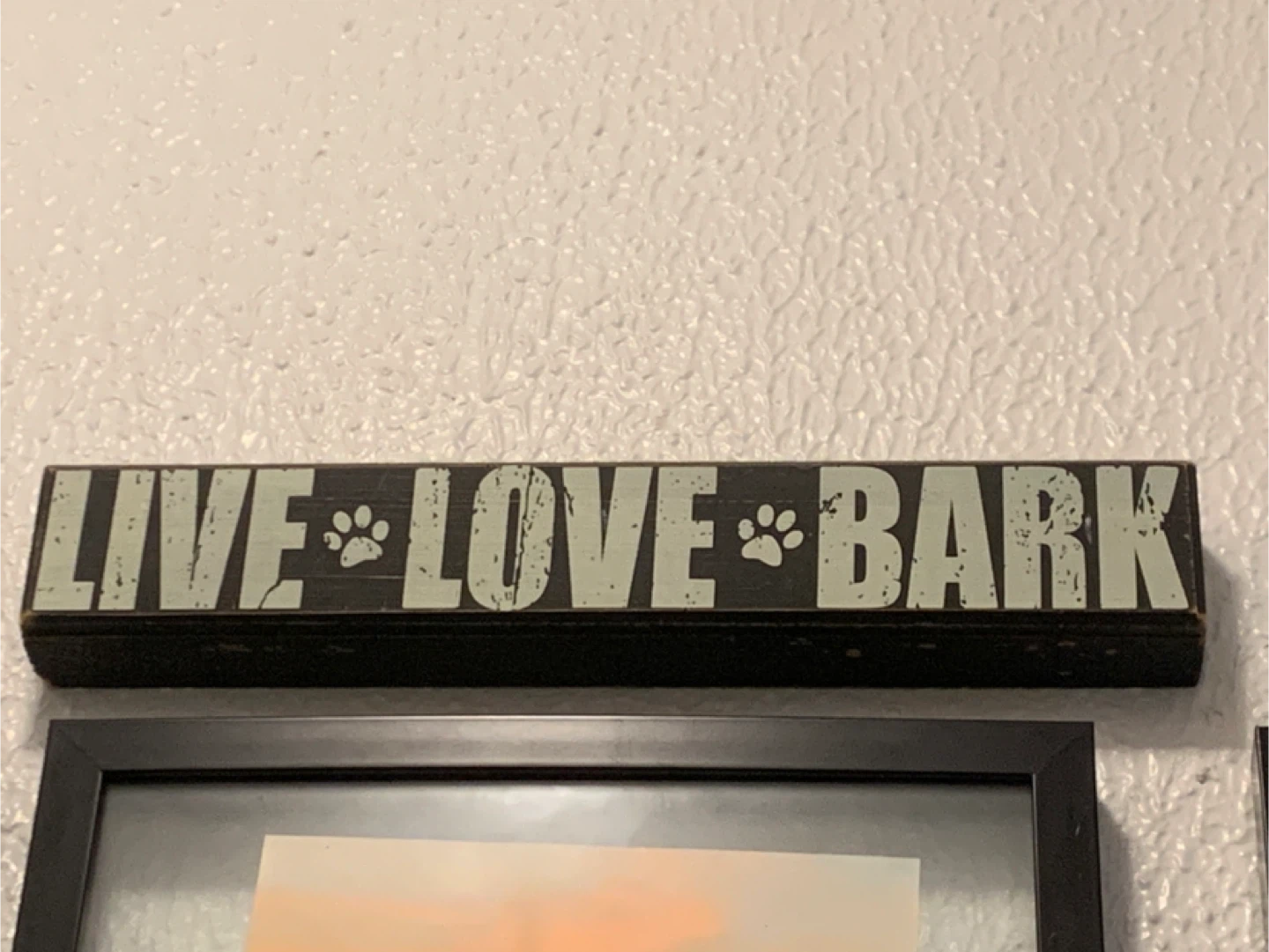 Set of 3 "My Kids Have Paws" Wood Signs - photo 3