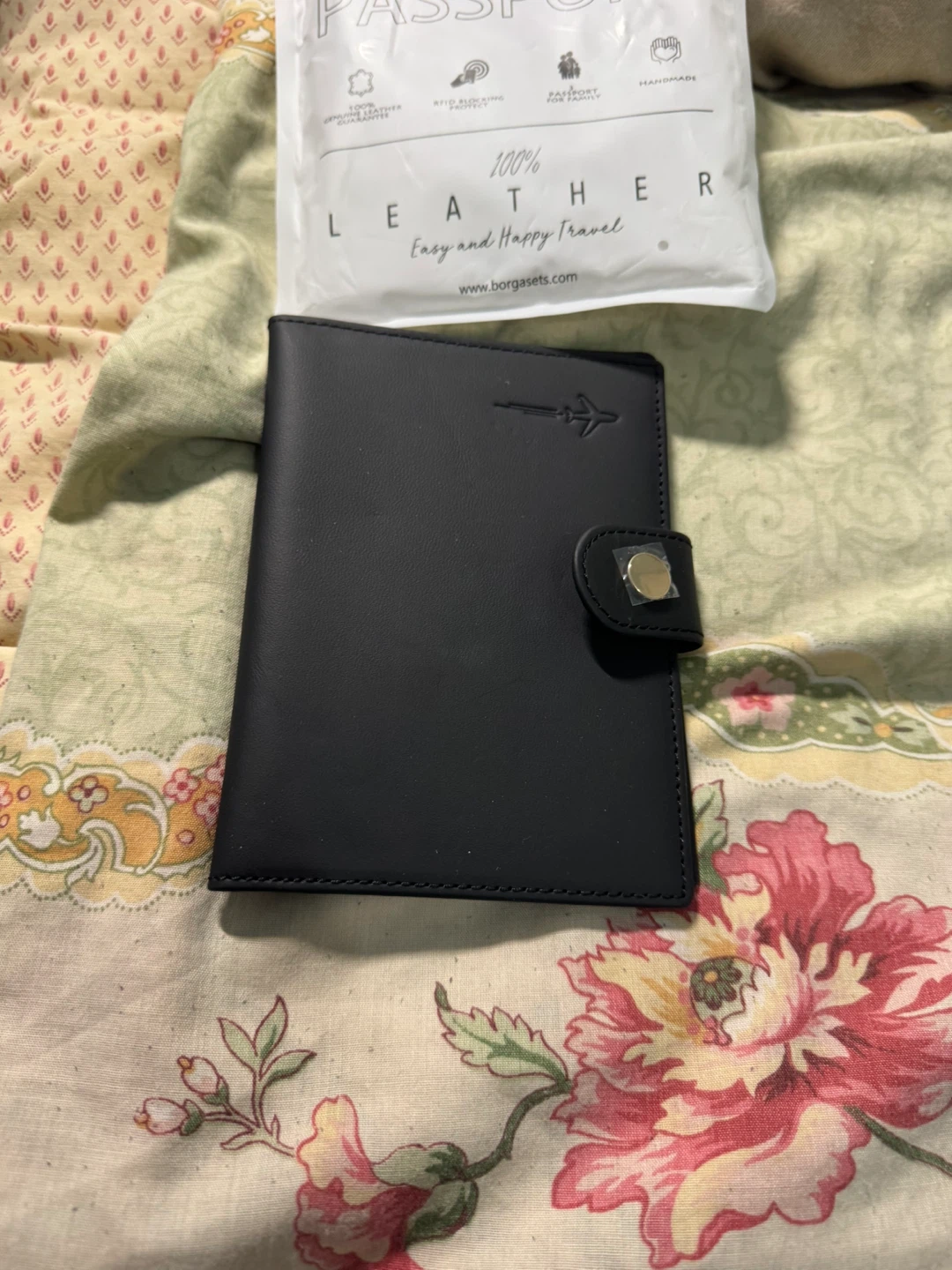 Borgasets Leather Passport Holder