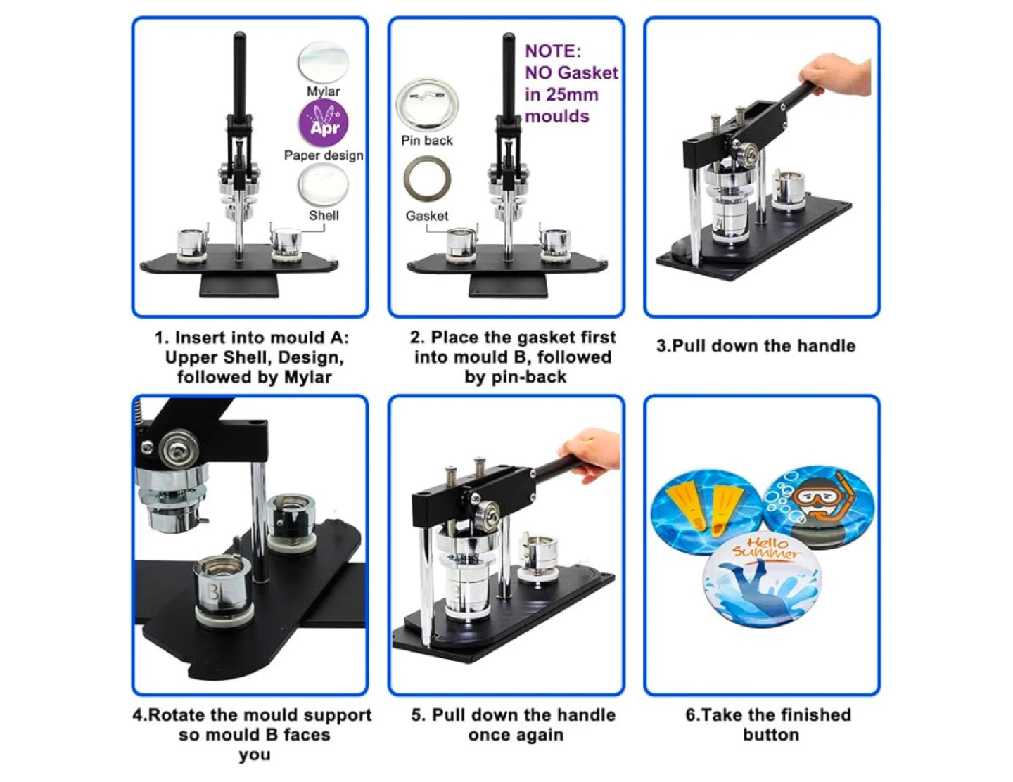 25mm Pin Making Kit - photo 3