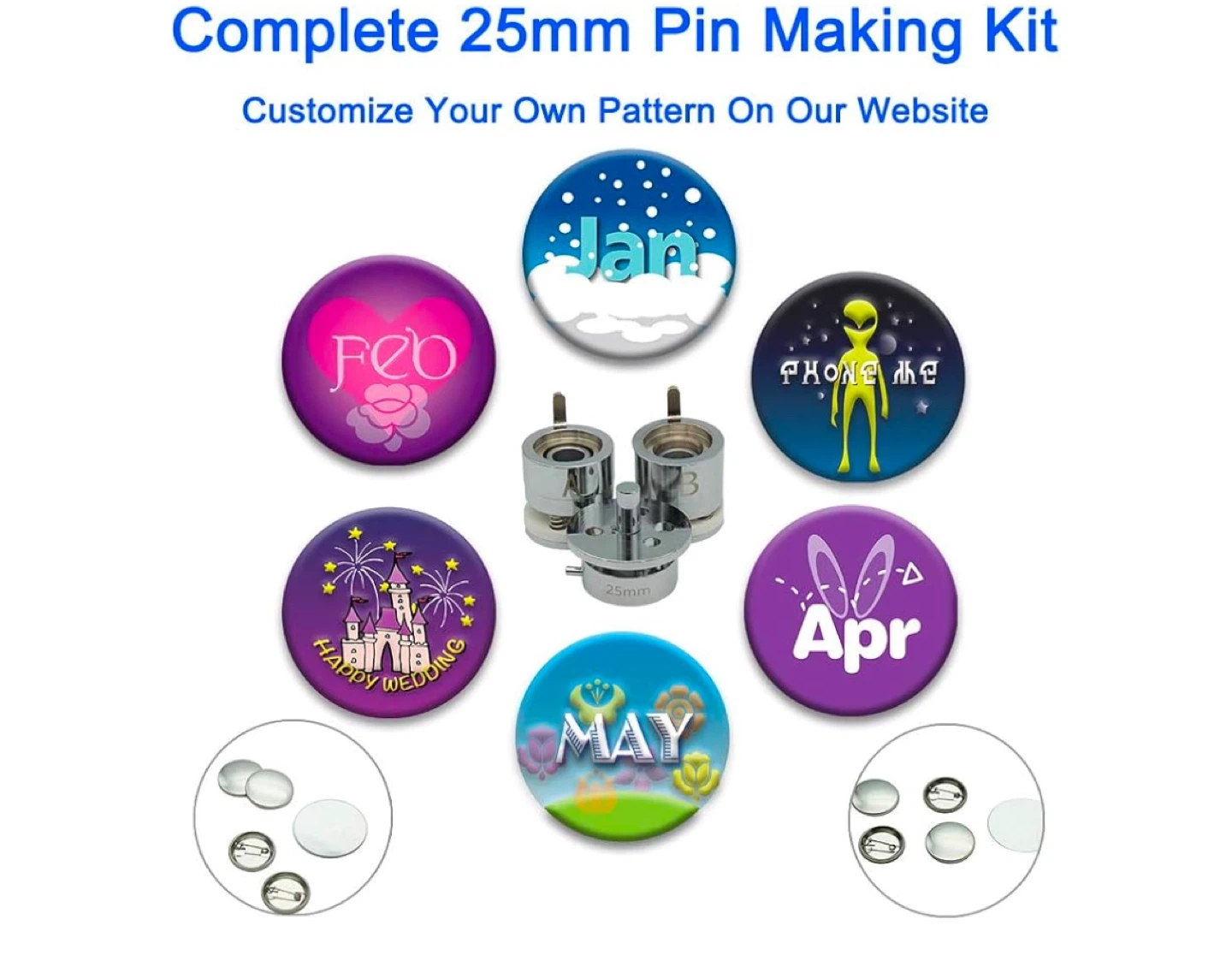 25mm Pin Making Kit - photo 4
