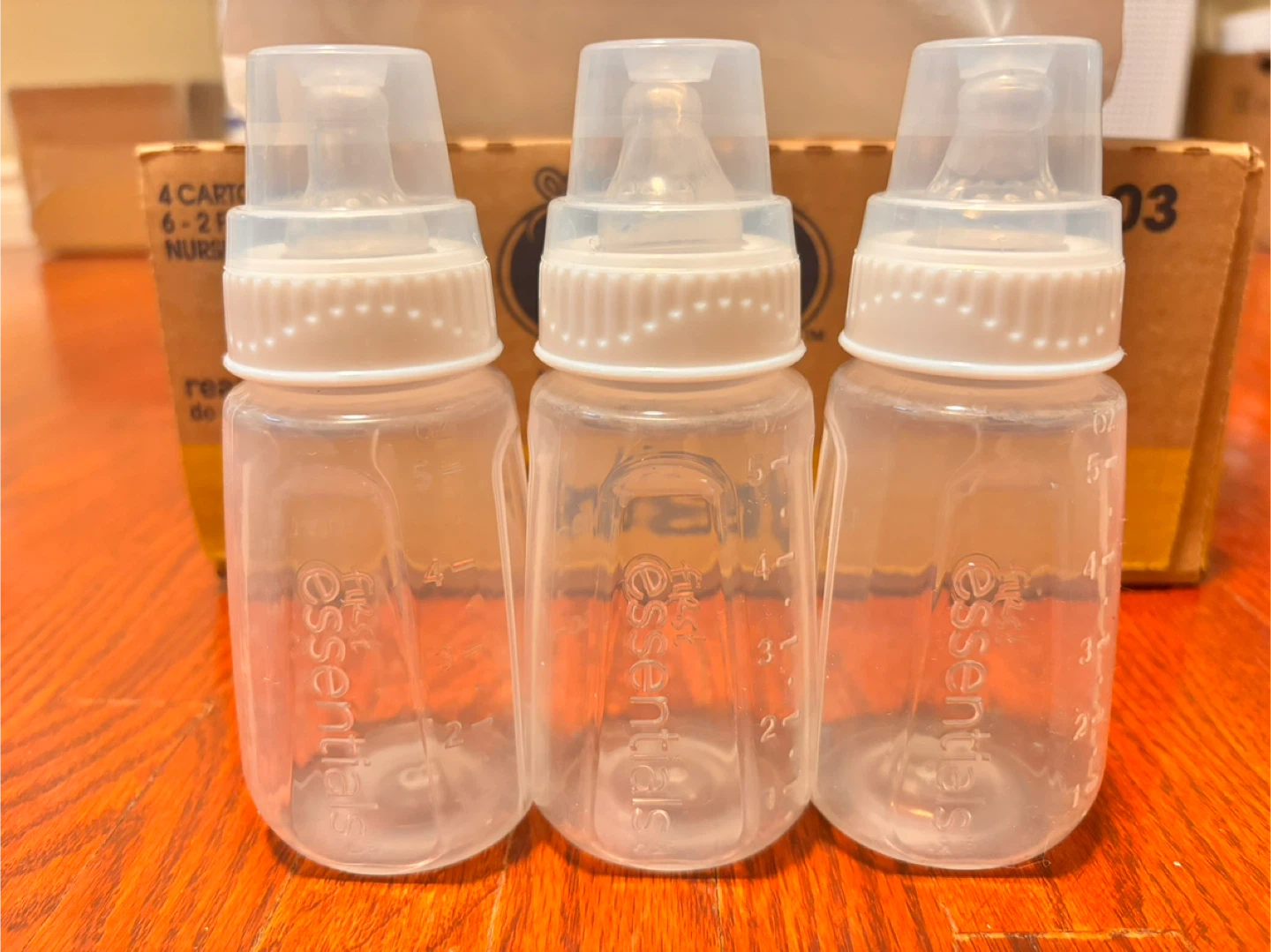 Essentials Baby Bottles - 3 Pack