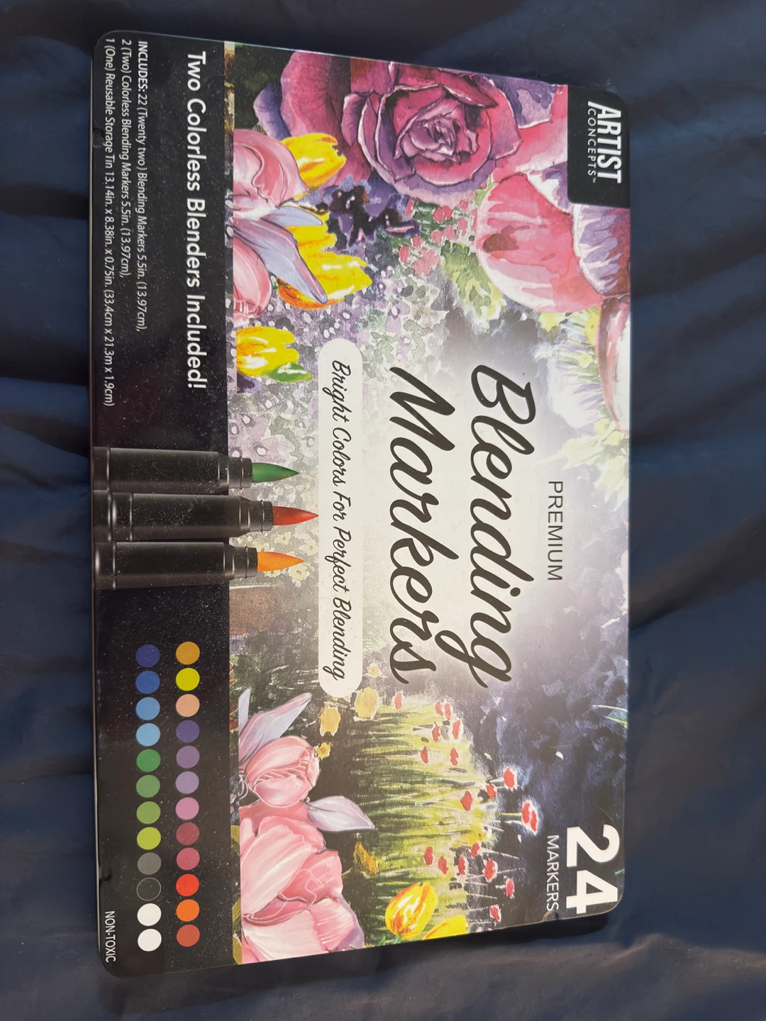 Artist's Loft Premium Blending Markers - 24 Colours - photo 2