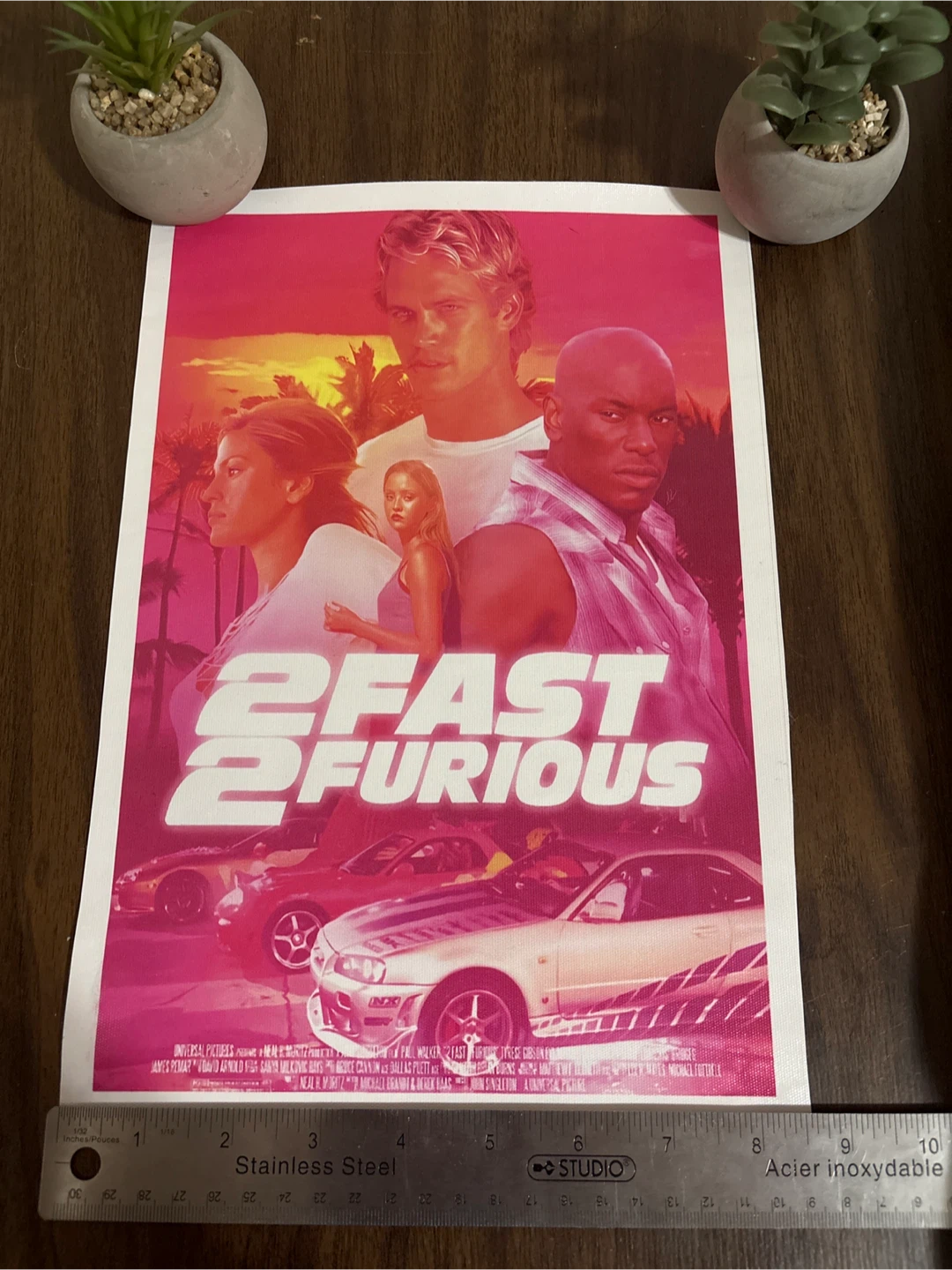 2 Fast 2 Furious Movie Poster - photo 2