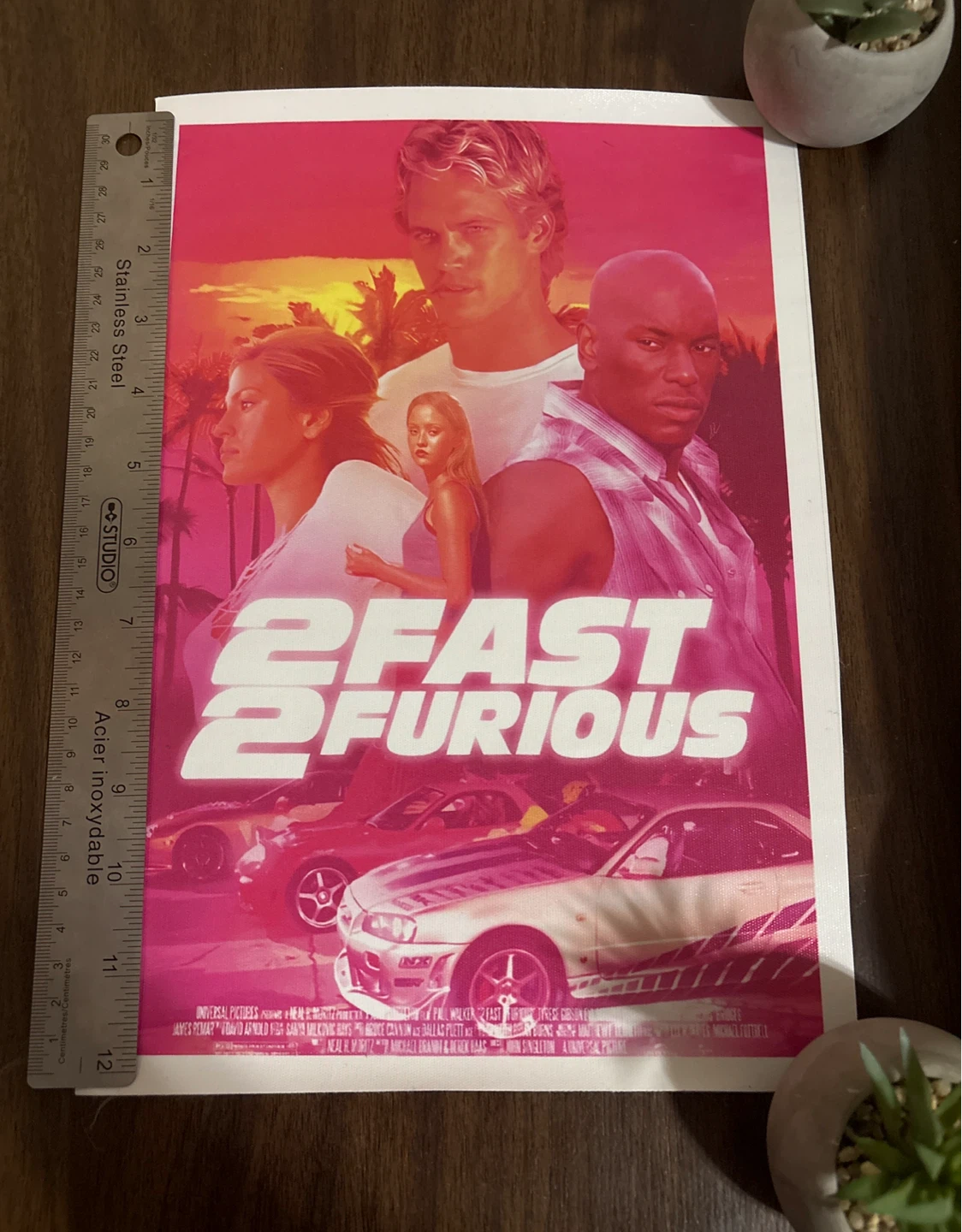 2 Fast 2 Furious Movie Poster