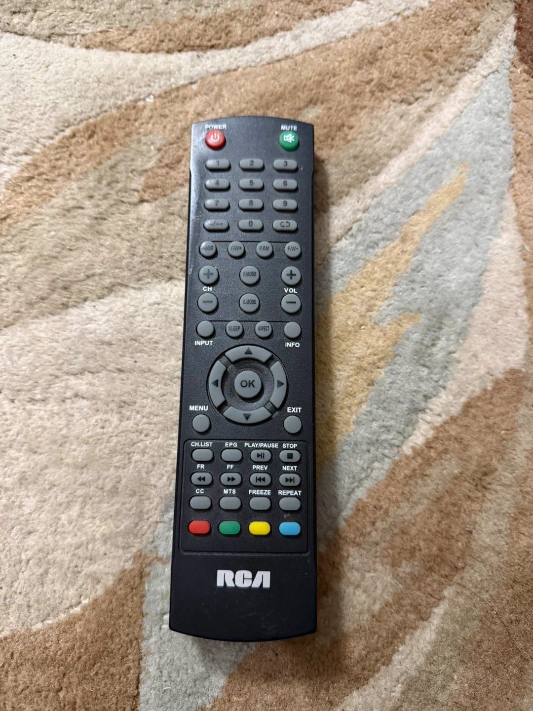 TV Remote Control for RCA RLDED4016A-H Television