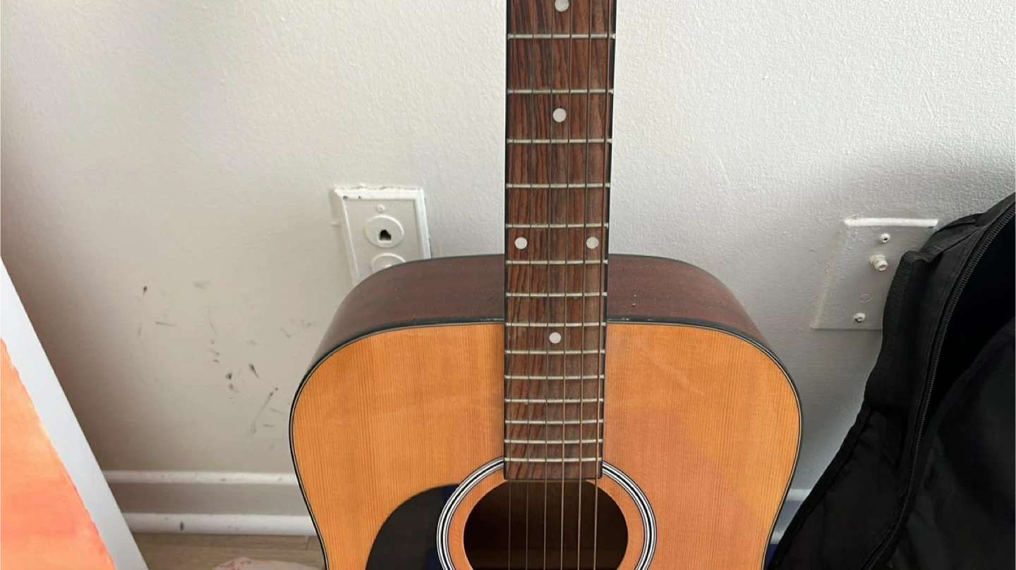 Denver Acoustic Guitar ( left handed) - photo 4