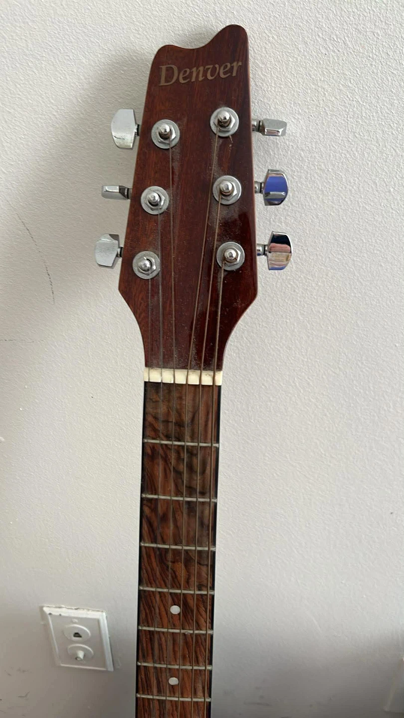 Denver Acoustic Guitar ( left handed) - photo 5
