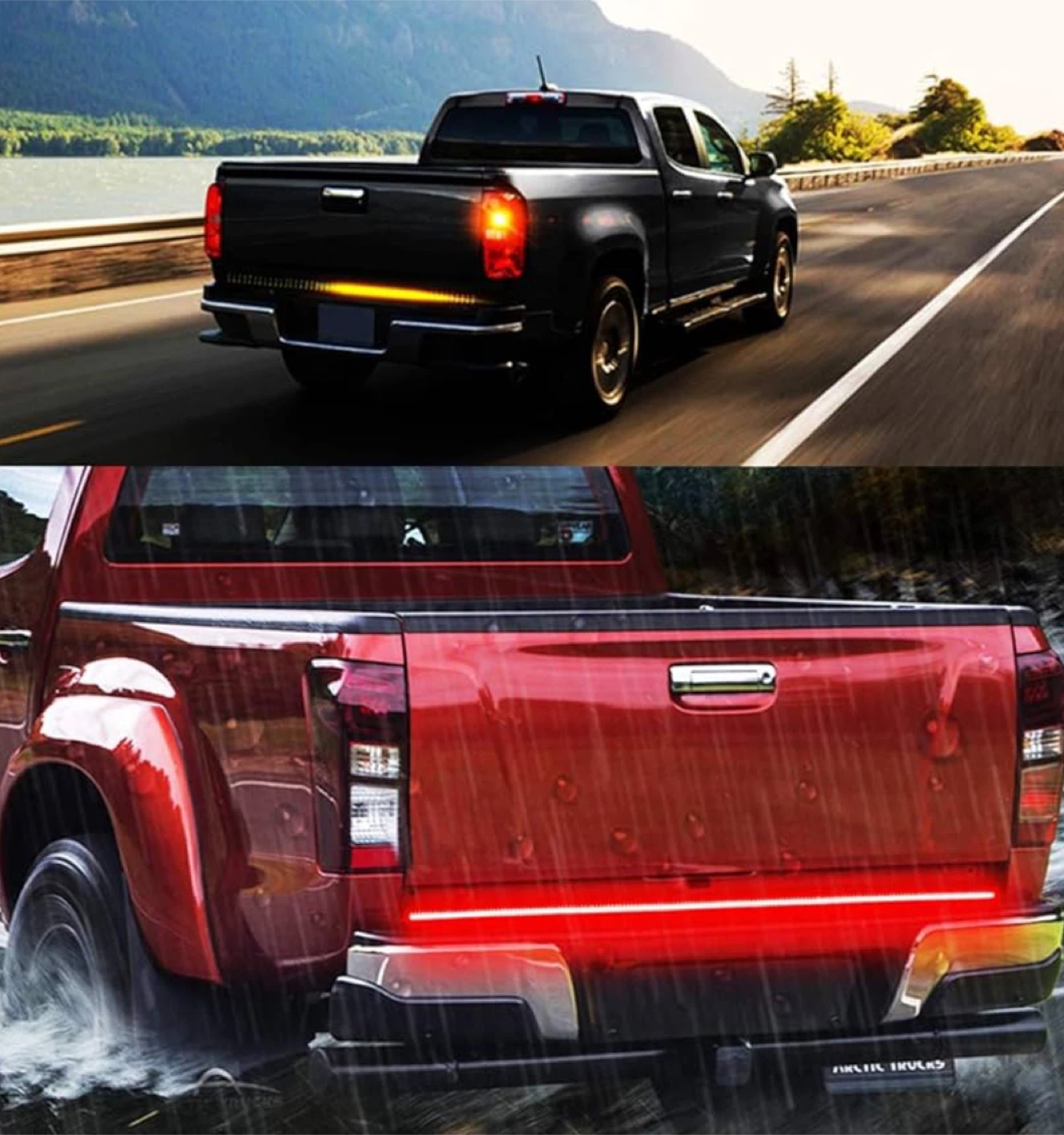 60in LED Tailgate Lamp Bar Running Light - photo 5