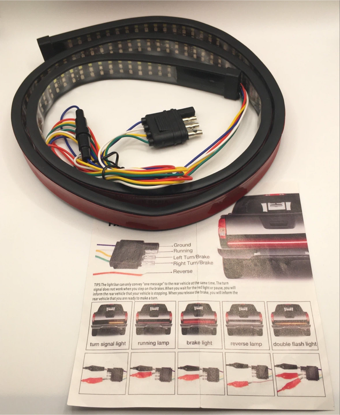 60in LED Tailgate Lamp Bar Running Light