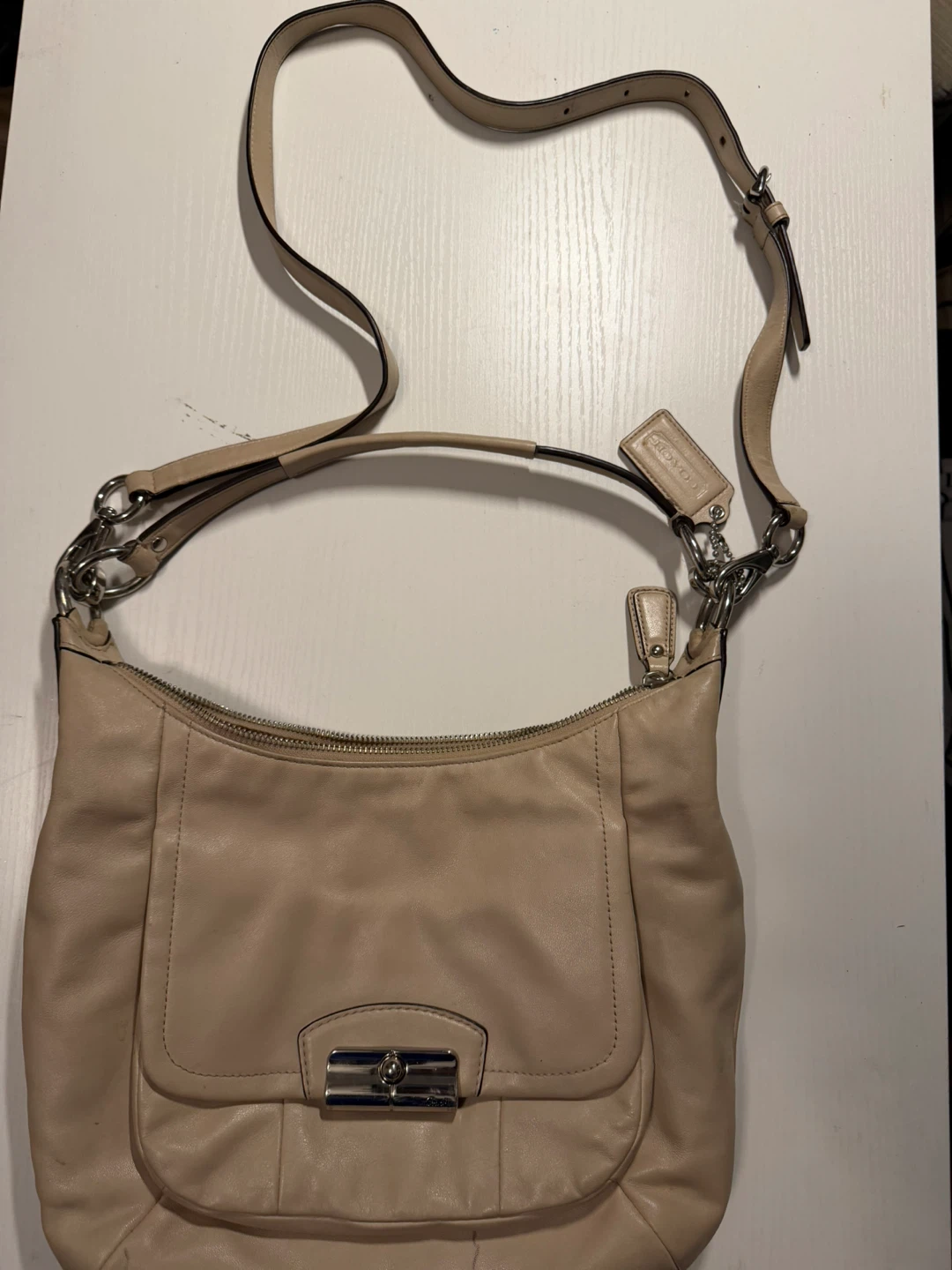 Coach Leather Shoulder Bag