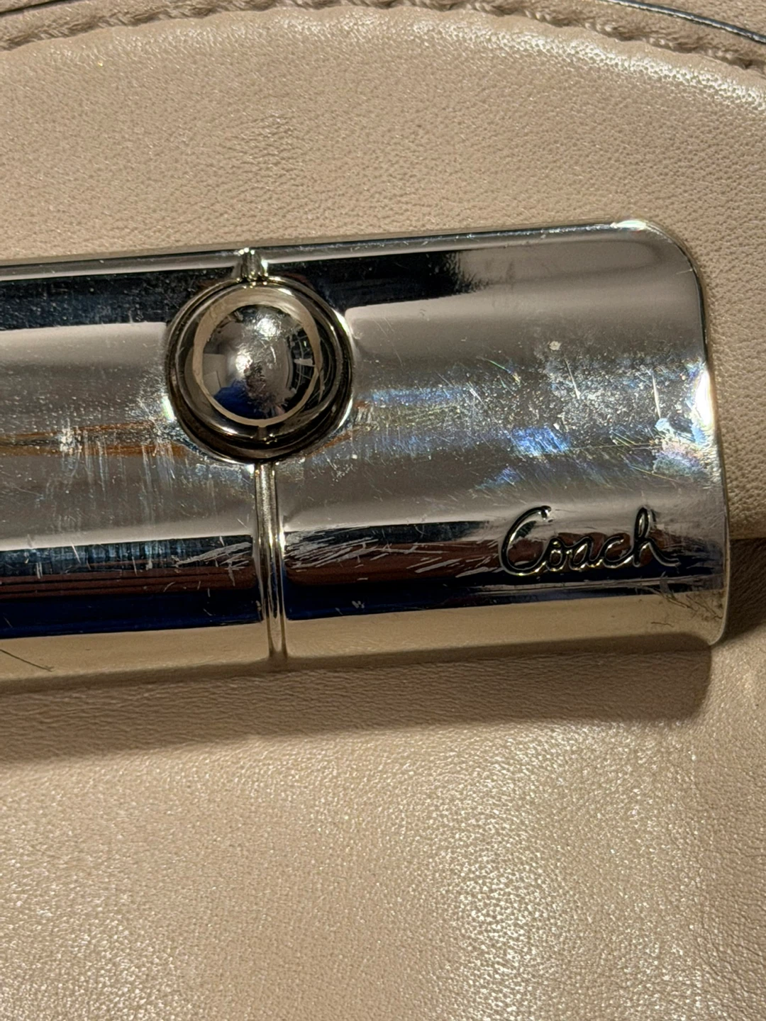 Coach Leather Shoulder Bag - photo 2