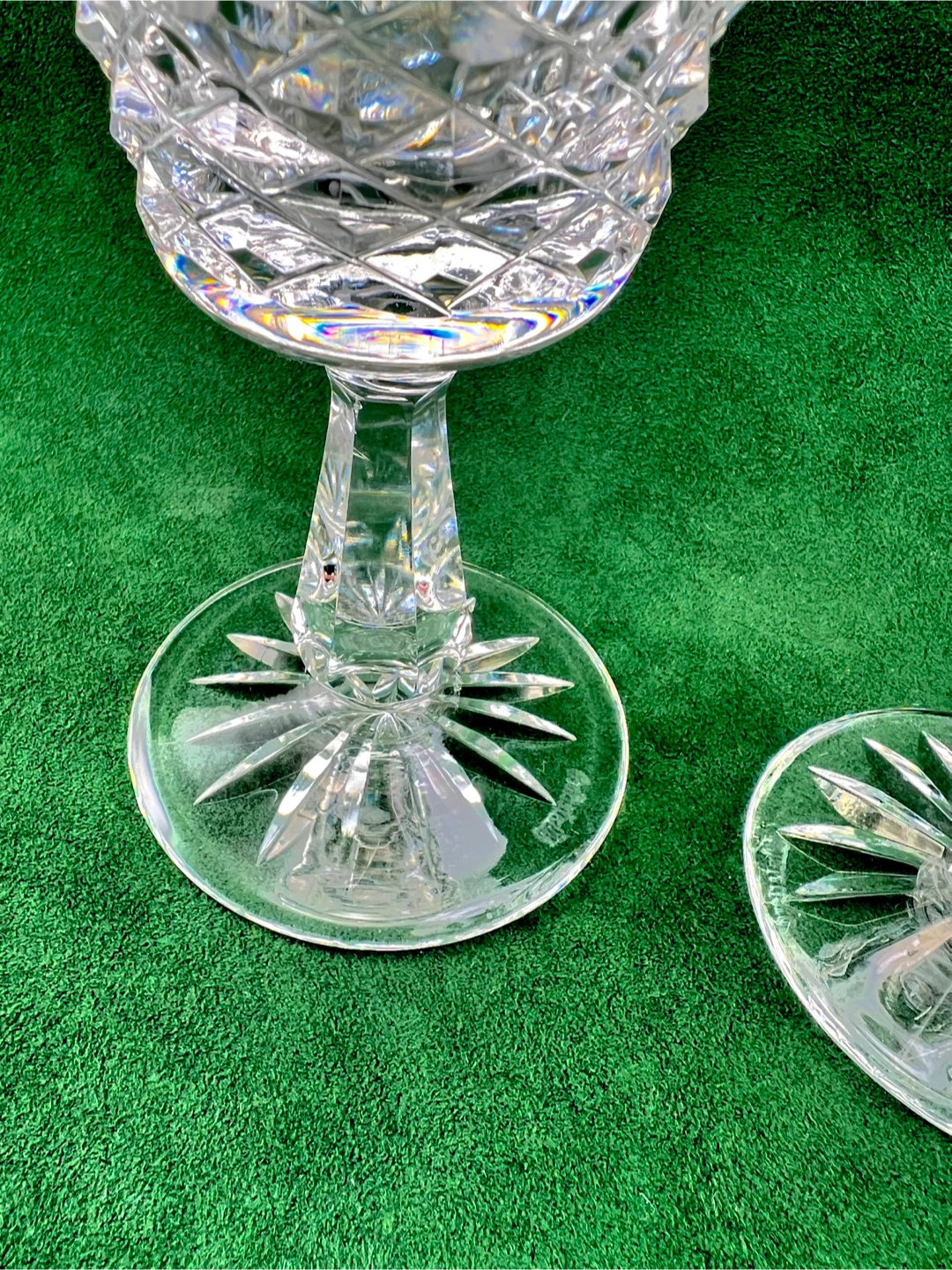 Pair Waterford Kenmare wine glasses - photo 5
