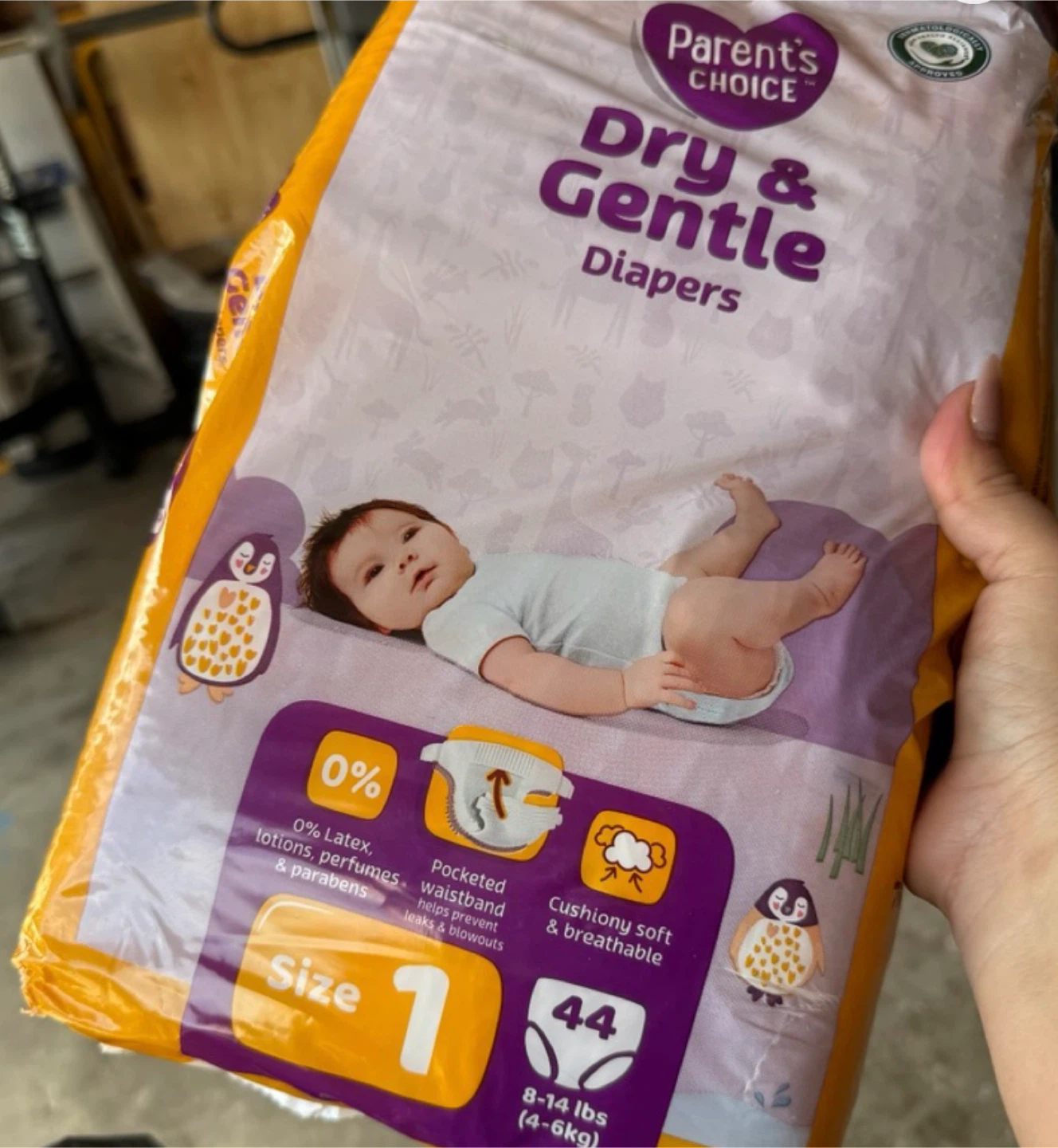 Diapers Size 1