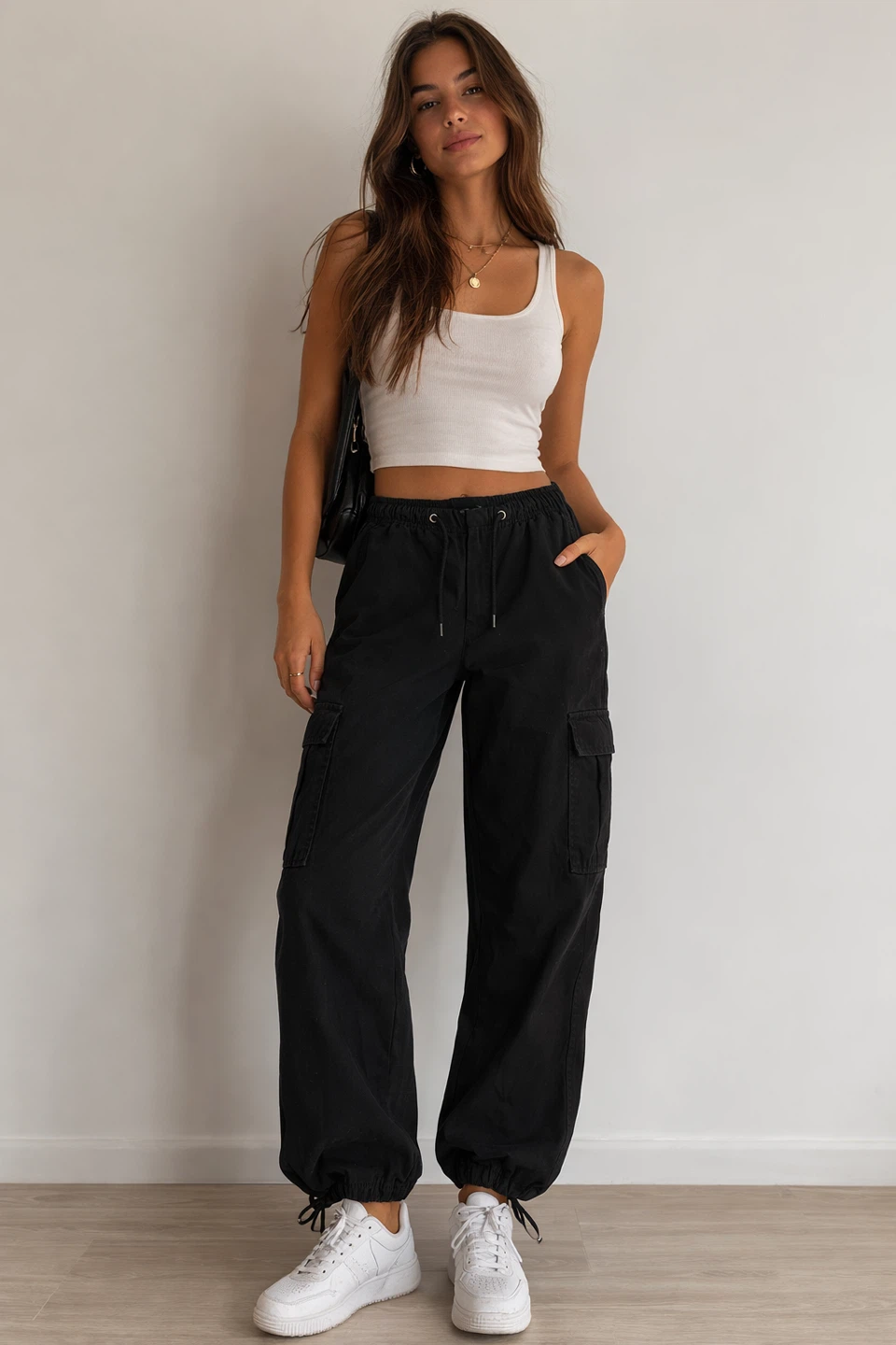 Black Cargo Pants