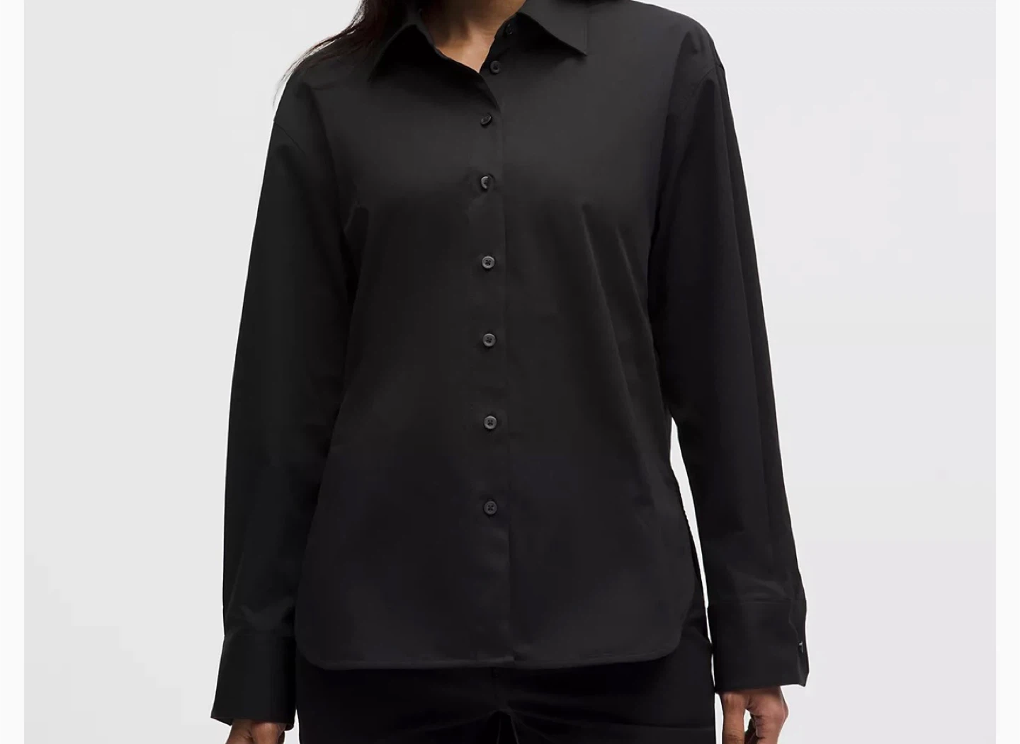 Black Button-Up Shirt