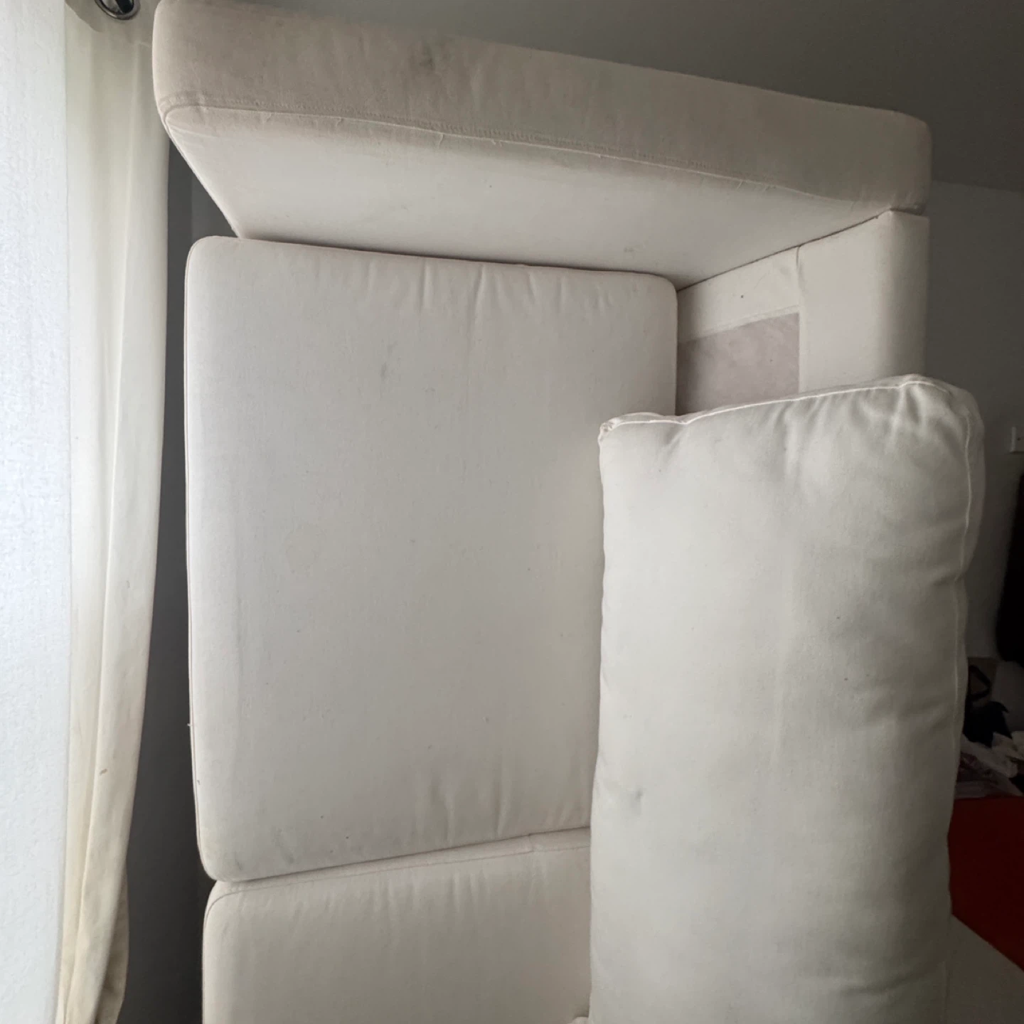 IKEA Karlstad 3 Seat Sofa with topper - photo 4