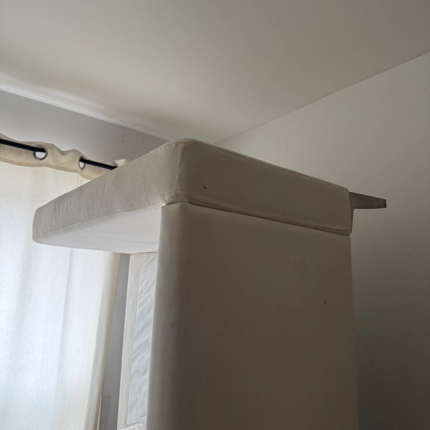 IKEA Karlstad 3 Seat Sofa with topper - photo 3