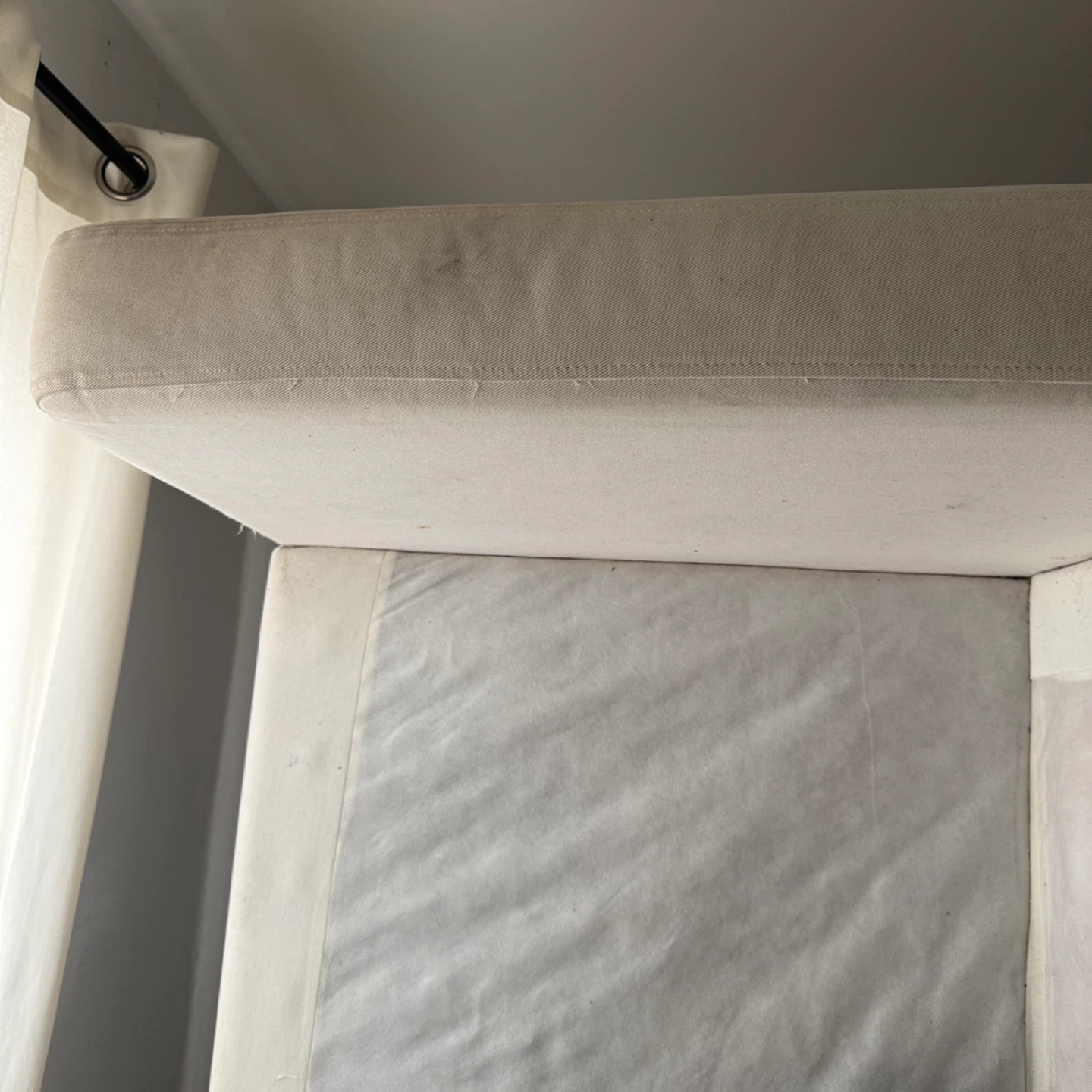 IKEA Karlstad 3 Seat Sofa with topper - photo 5
