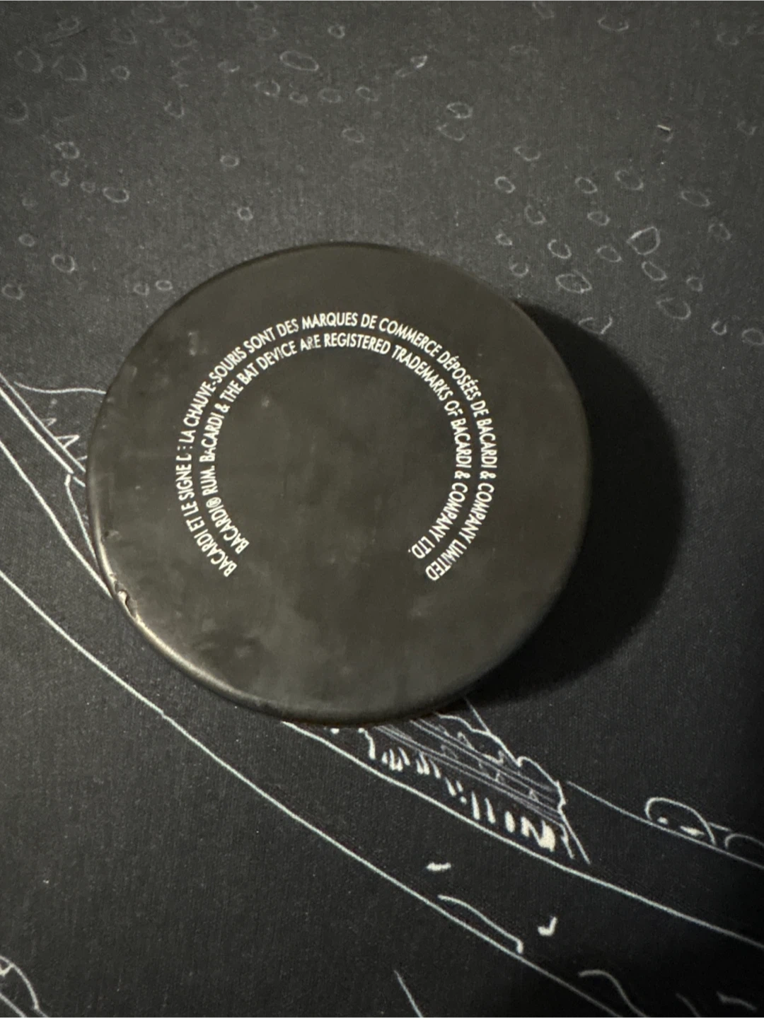 Bacardi Gold Hockey Puck - photo 2