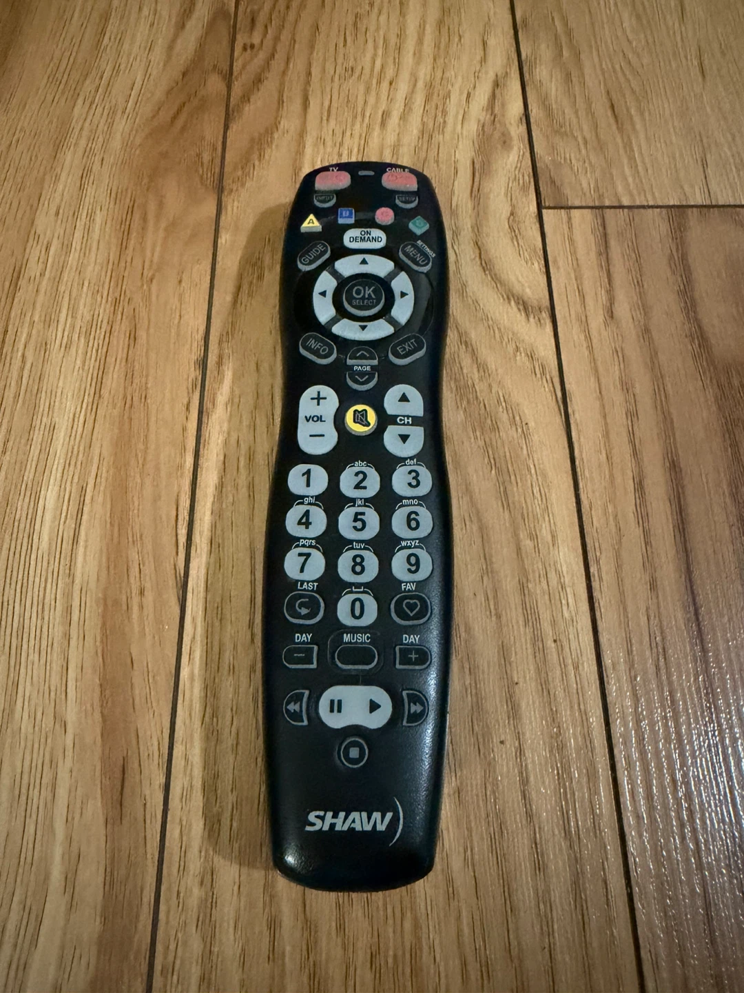 Shaw Remote Control – Model 2020B0-BX
