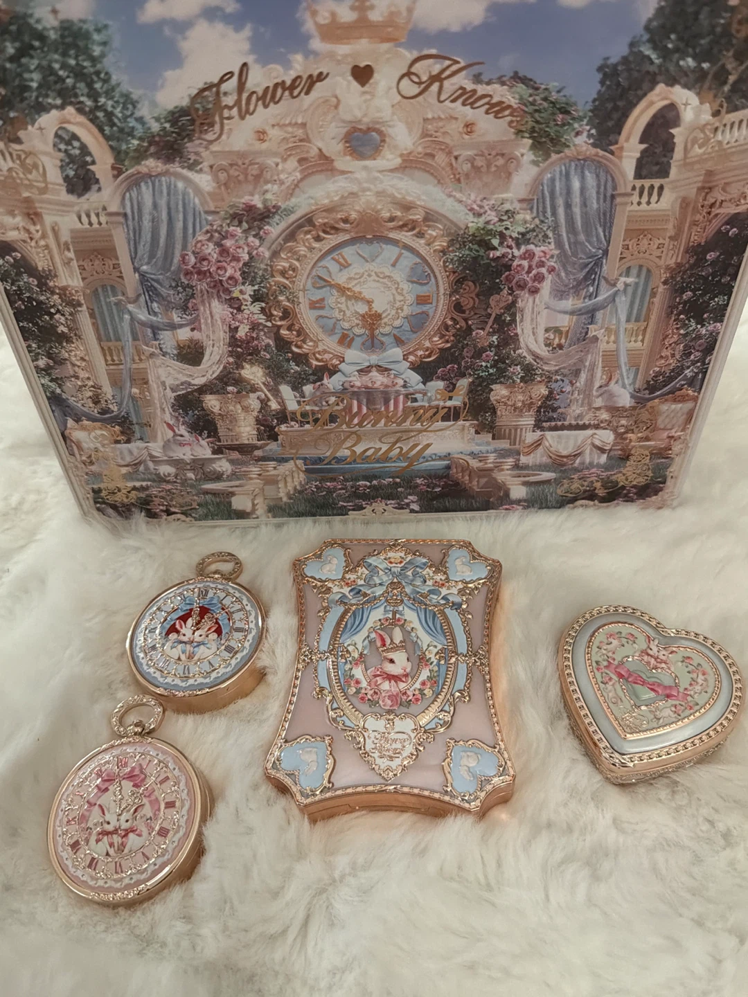 Flower Knows Makeup Palette and Compact Set
