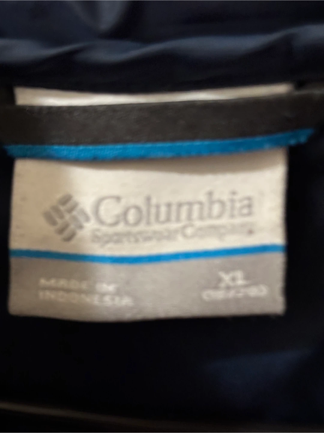 Columbia Puffer Jacket - Navy Blue - XL - photo 4