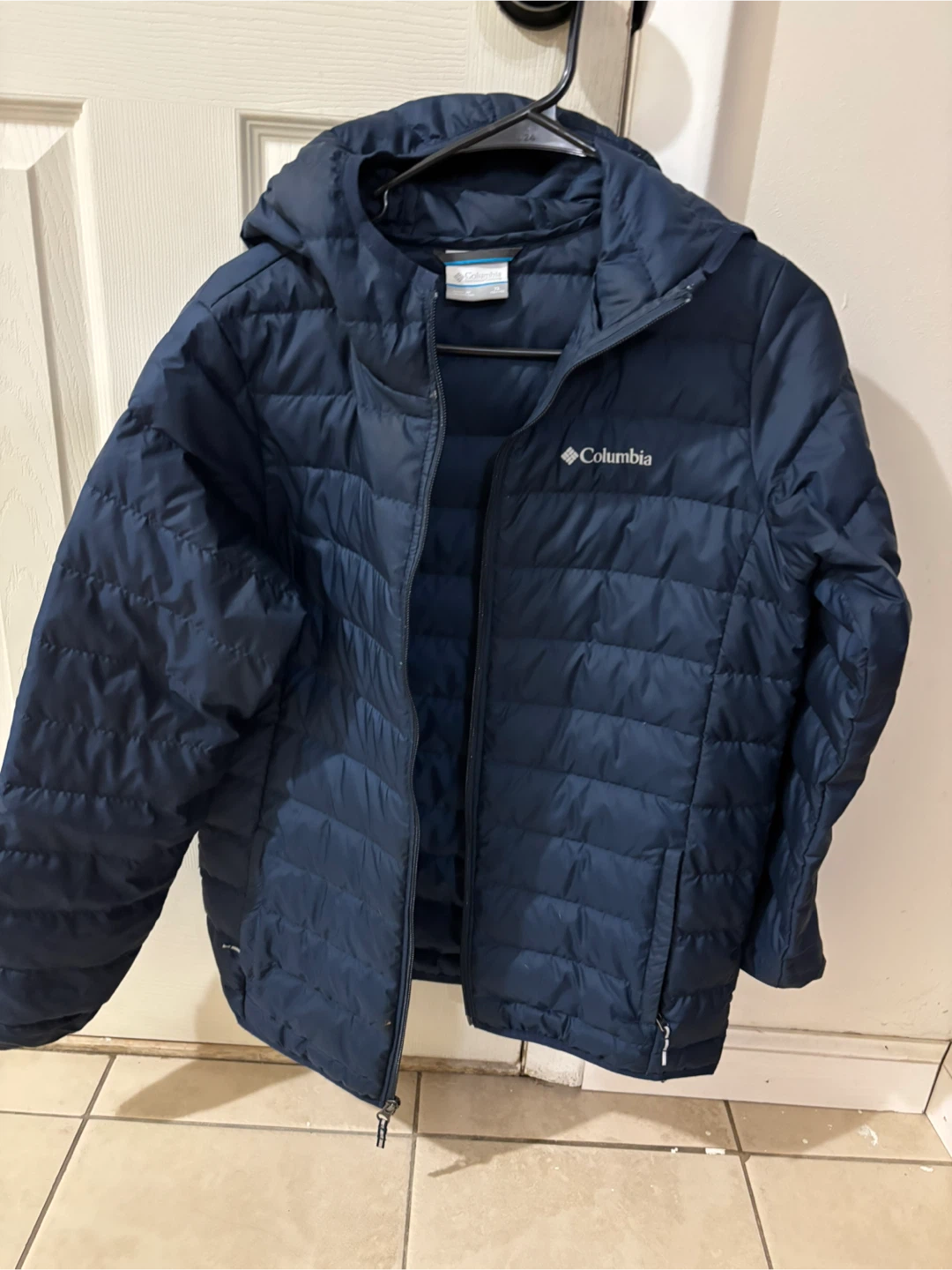 Columbia Puffer Jacket - Navy Blue - XL - photo 3