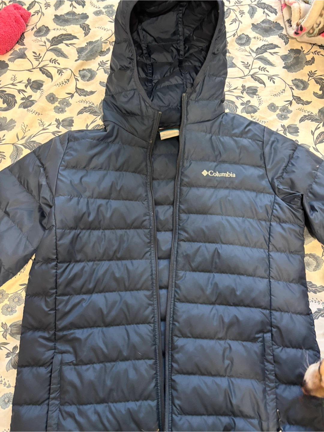 Columbia Puffer Jacket - Navy Blue - XL - photo 2