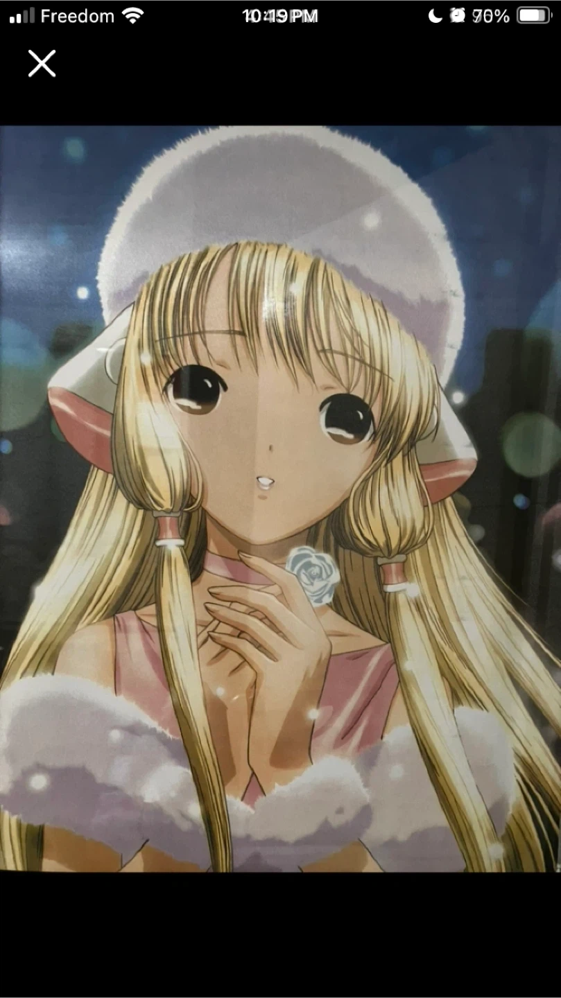 Anime Girl Print Poster Art