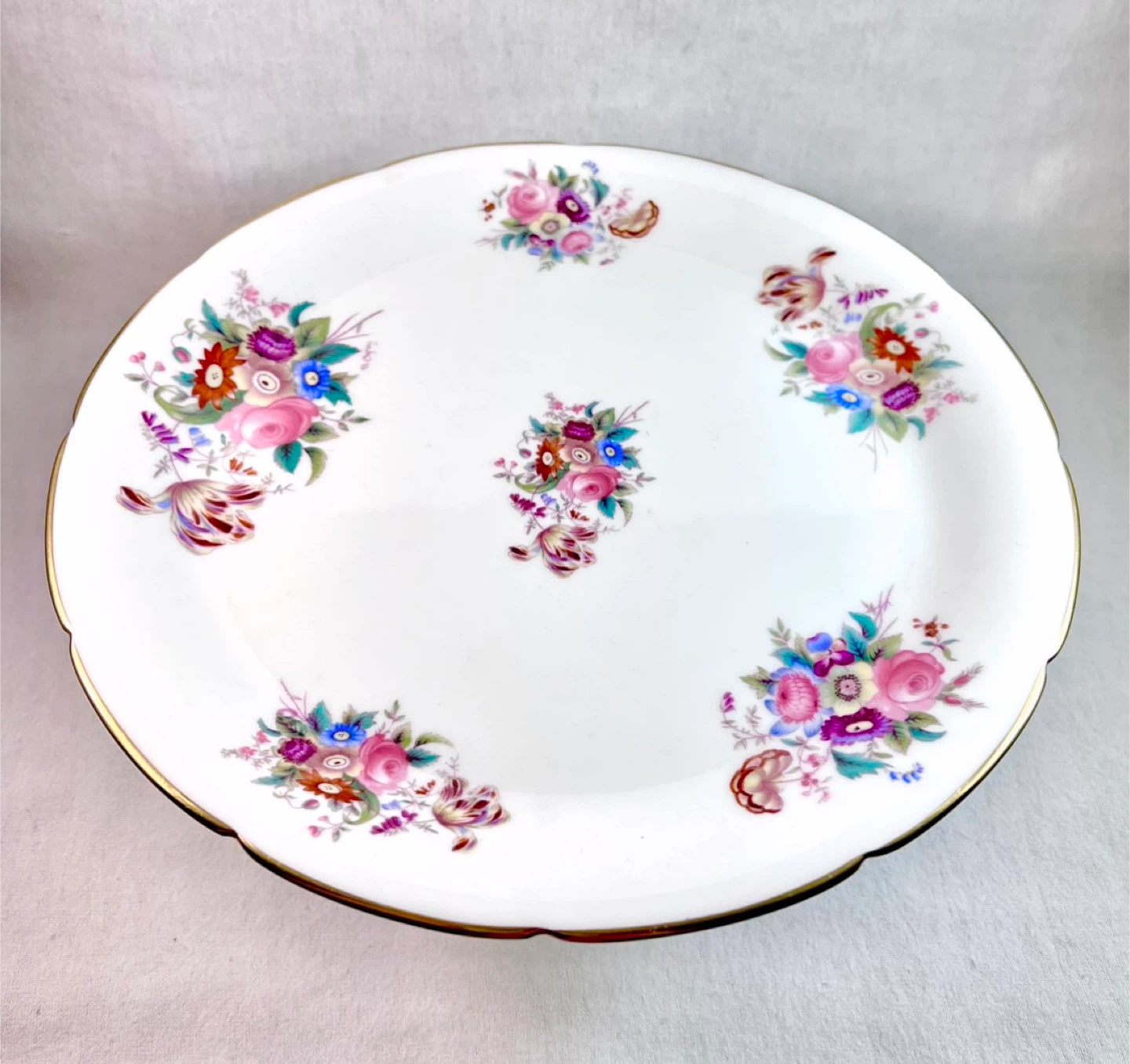 Coalport large footed serving plate - photo 2