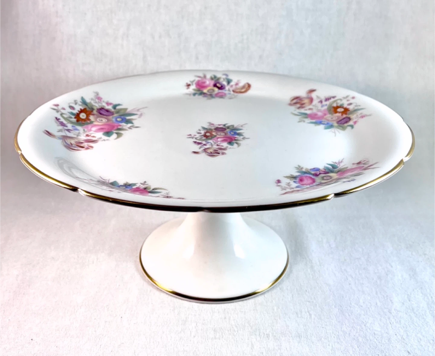 Coalport large footed serving plate - photo 3